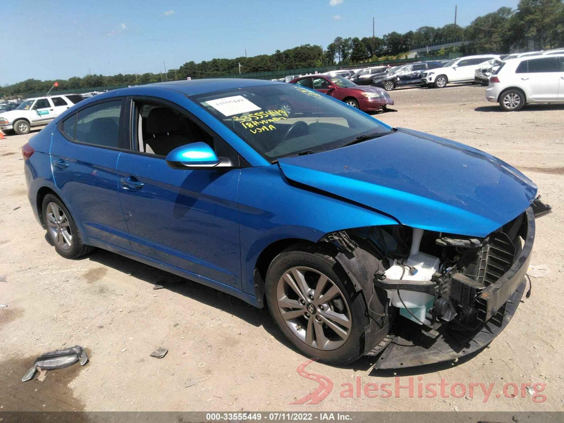 KMHD84LF4JU548459 2018 HYUNDAI ELANTRA