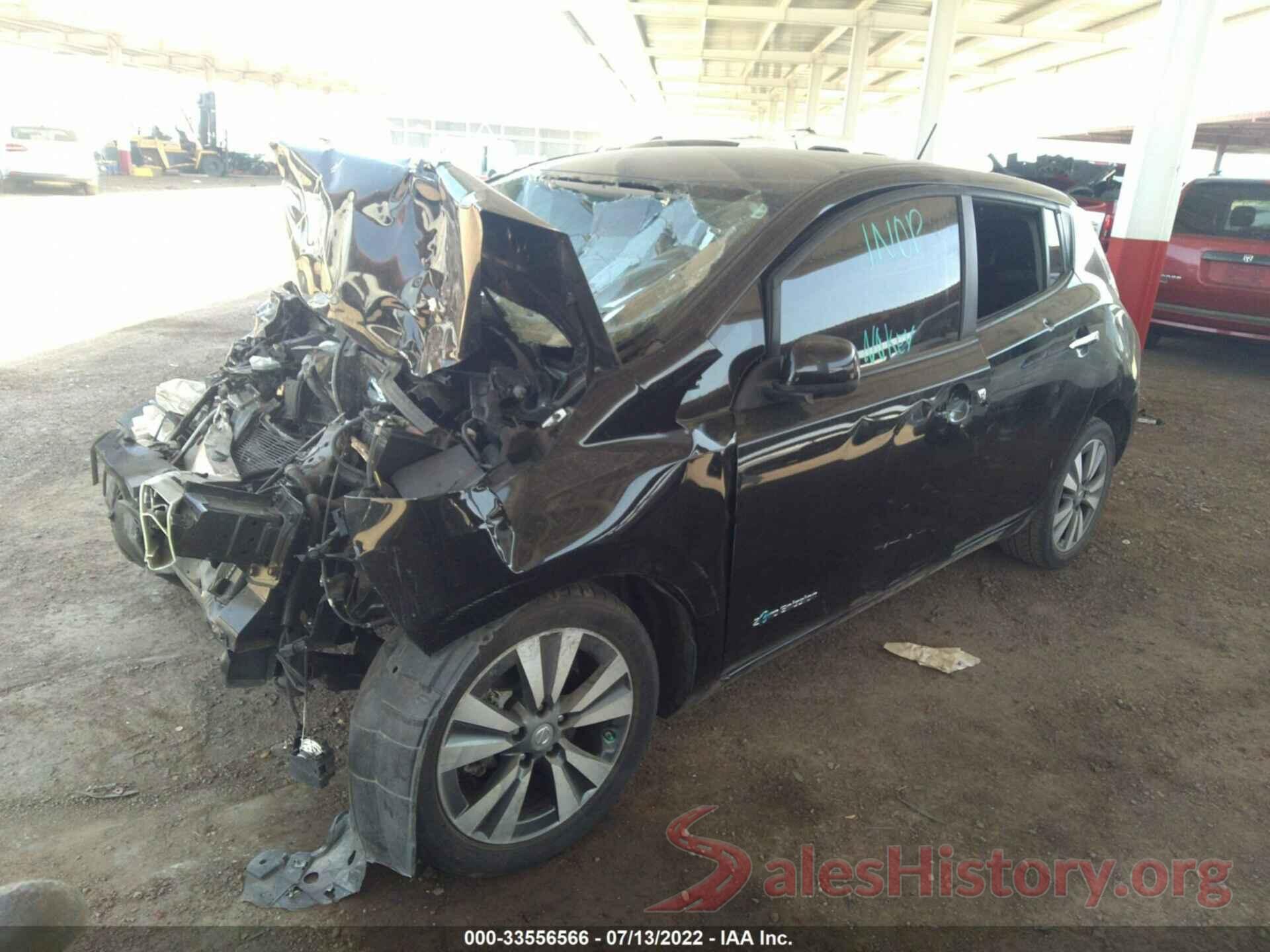 1N4AZ0CP4FC326965 2015 NISSAN LEAF