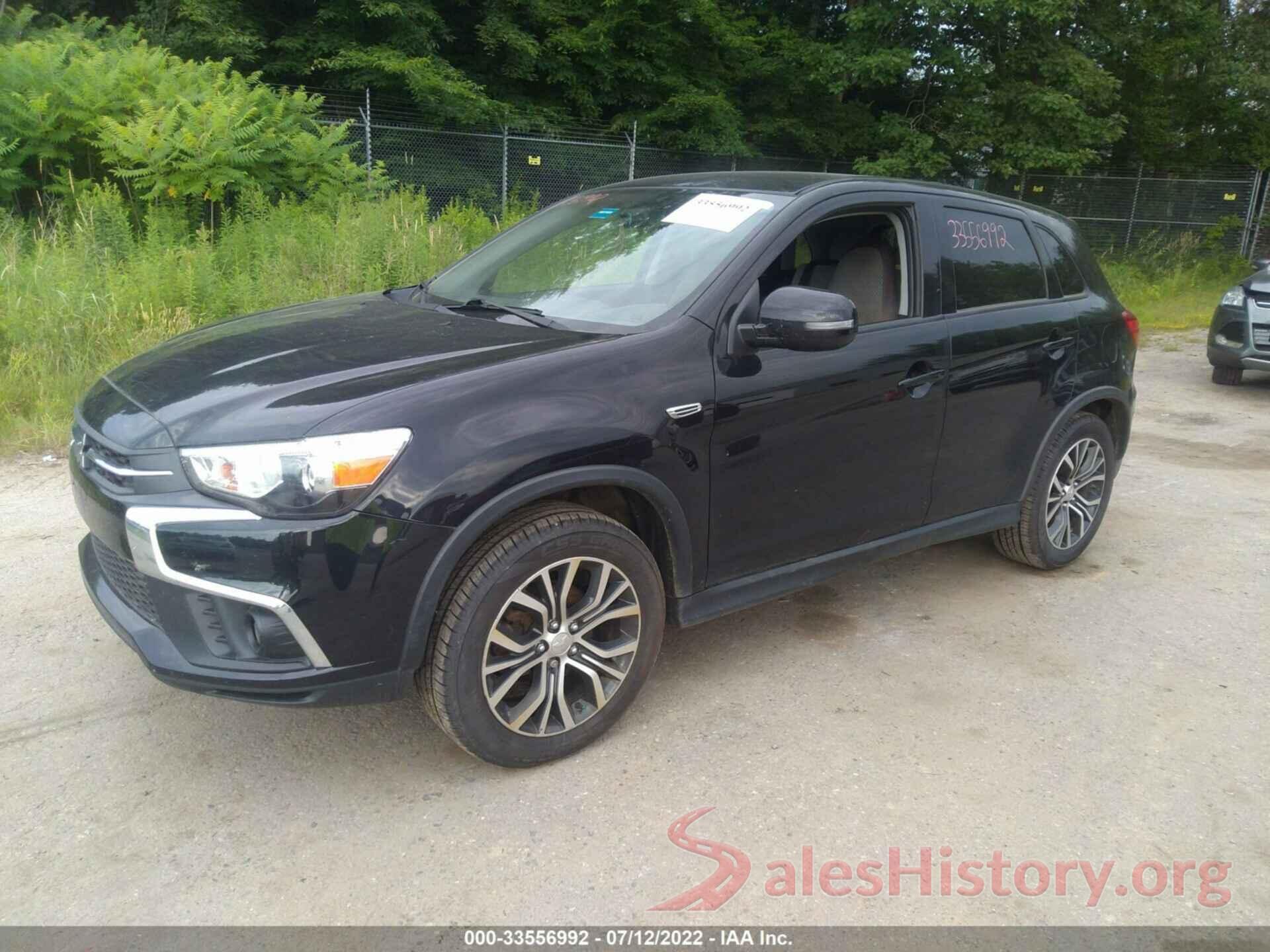 JA4AR3AU6JU018701 2018 MITSUBISHI OUTLANDER SPORT