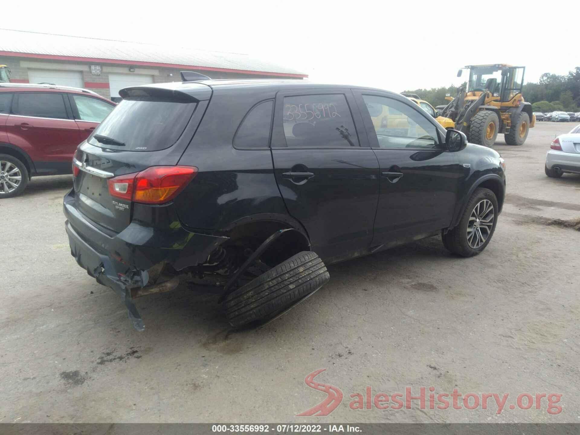 JA4AR3AU6JU018701 2018 MITSUBISHI OUTLANDER SPORT