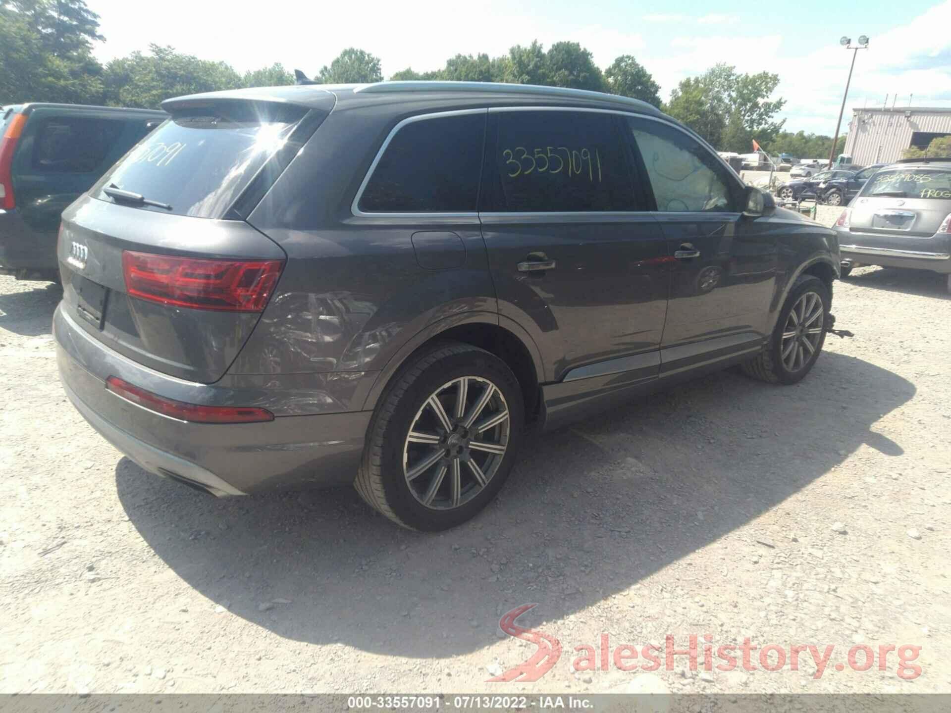 WA1AAAF70KD001733 2019 AUDI Q7