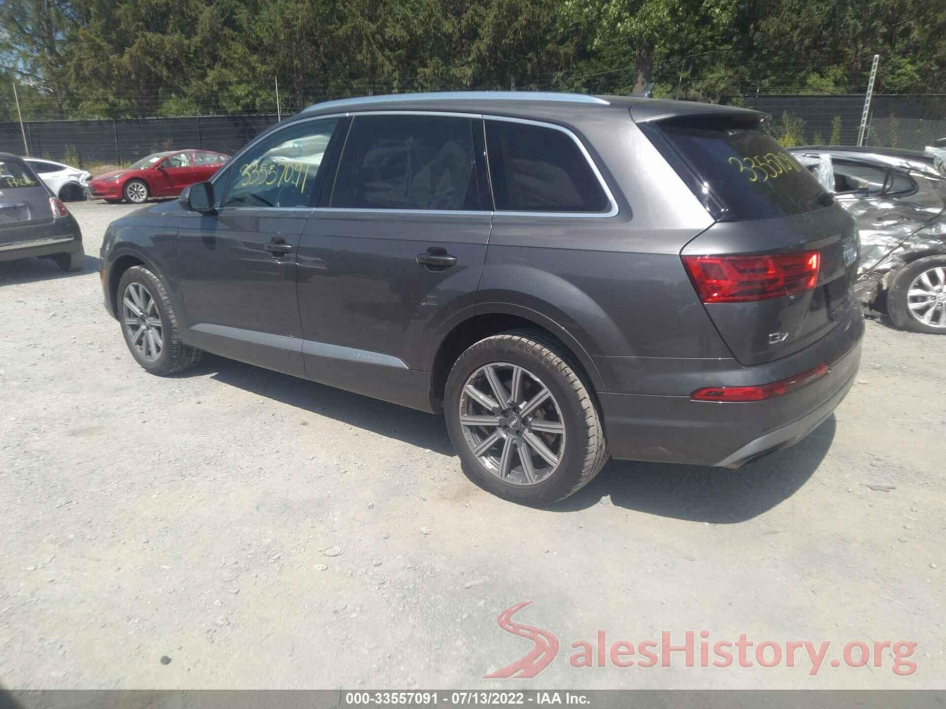 WA1AAAF70KD001733 2019 AUDI Q7