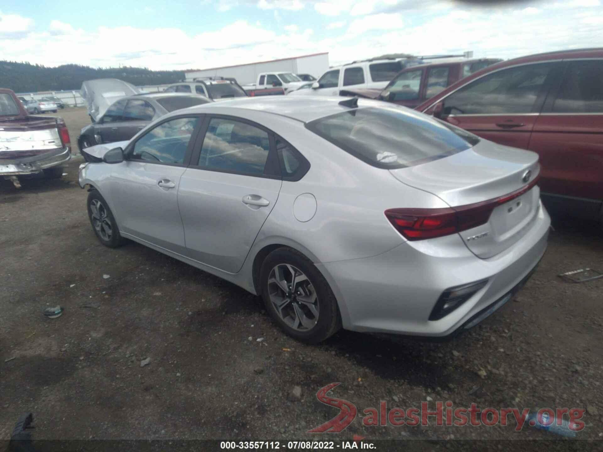 3KPF24AD4LE251113 2020 KIA FORTE