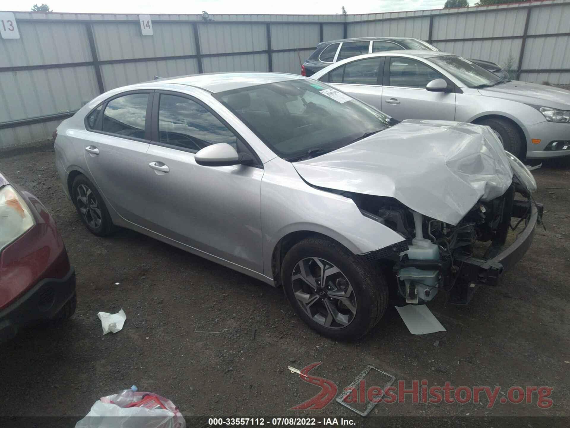 3KPF24AD4LE251113 2020 KIA FORTE