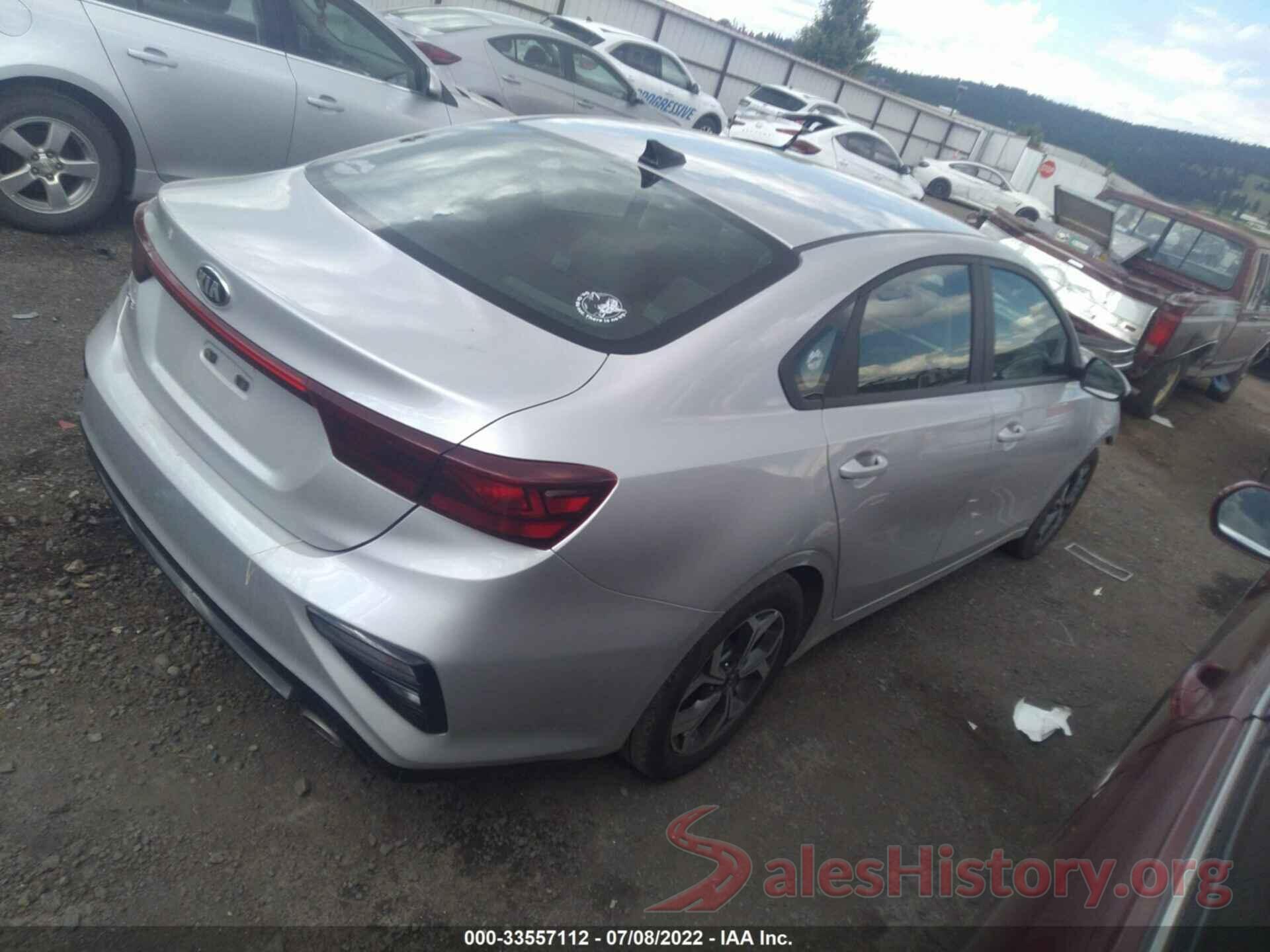 3KPF24AD4LE251113 2020 KIA FORTE