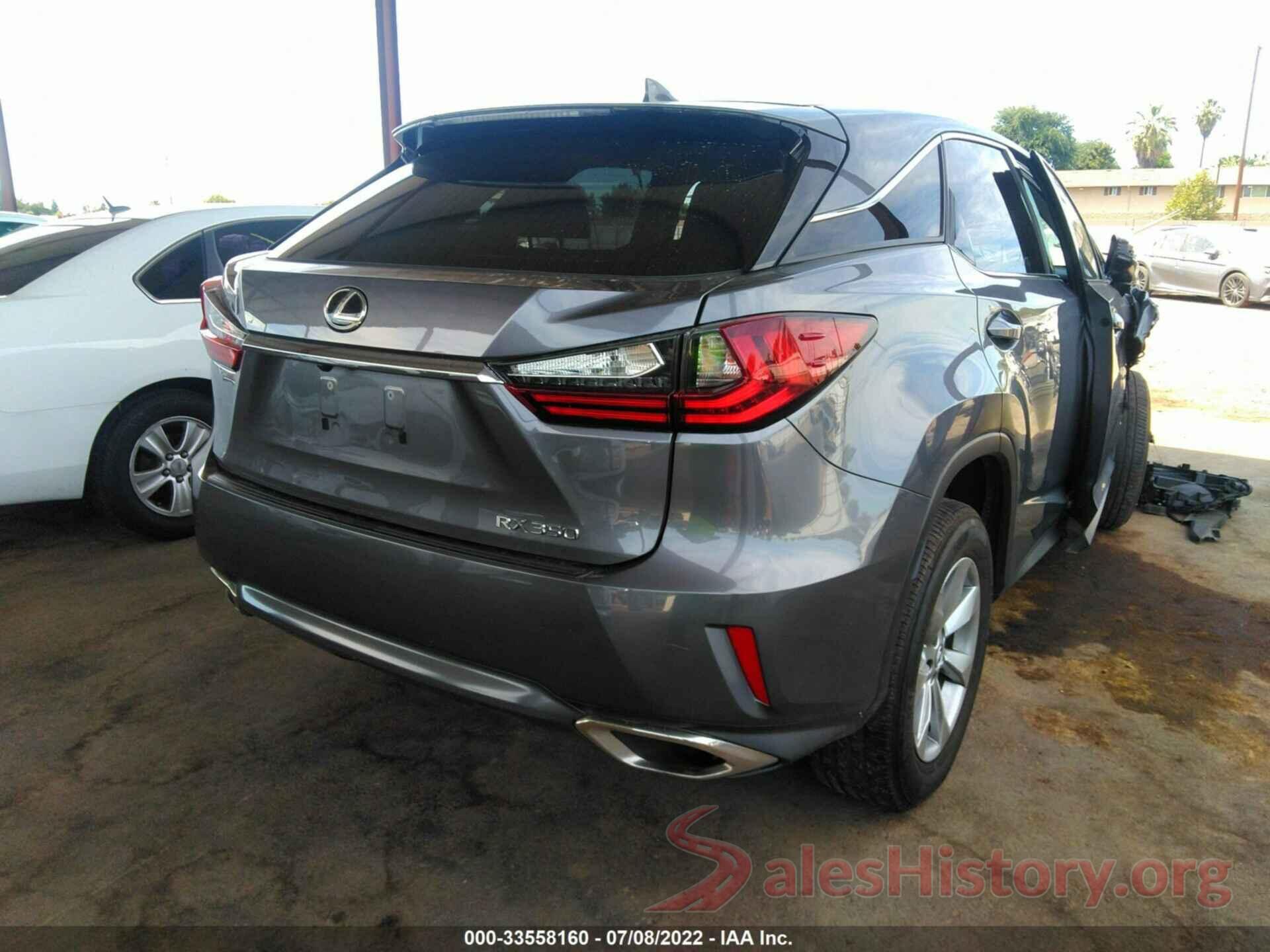 2T2BZMCA0KC196276 2019 LEXUS RX