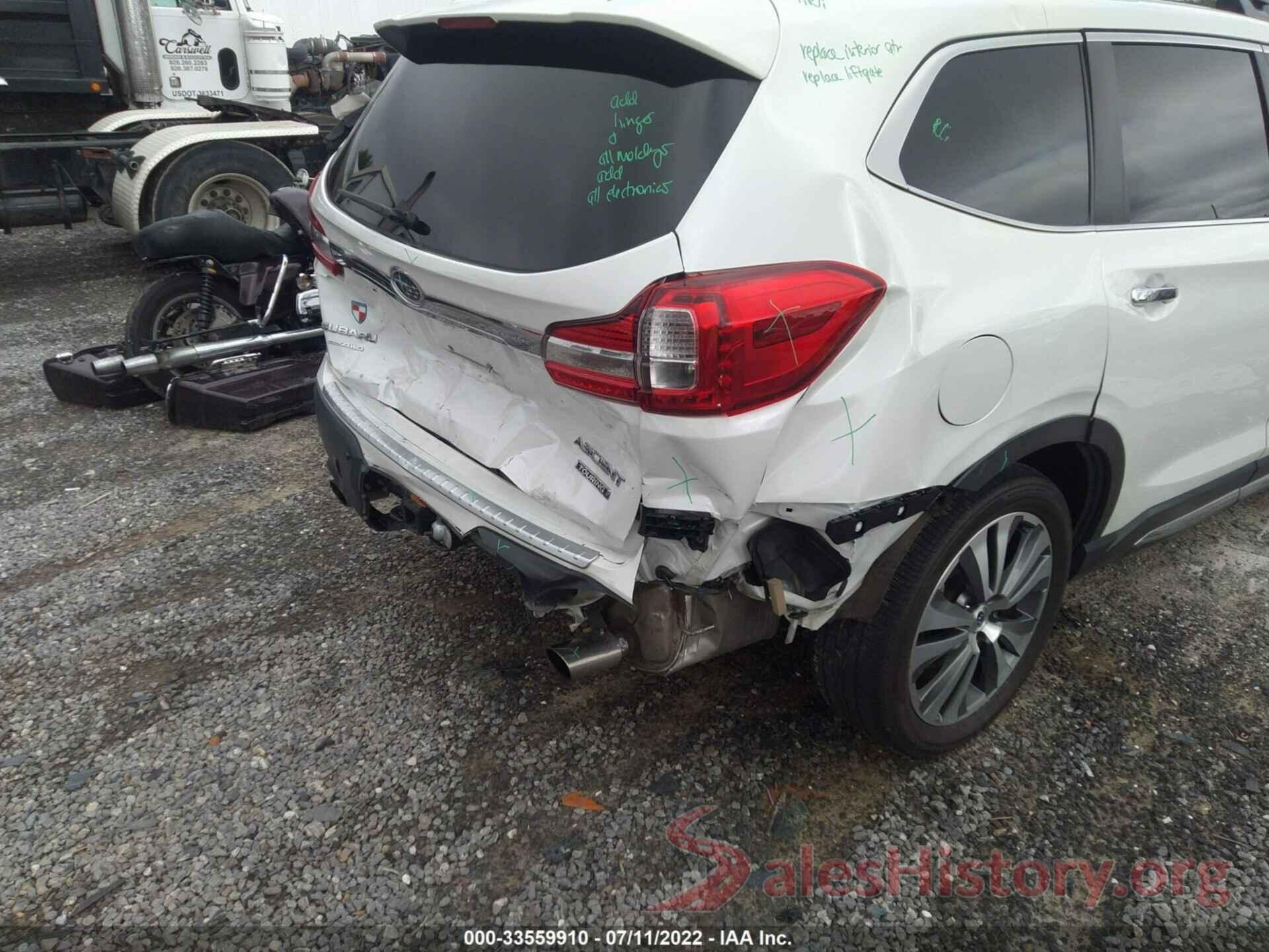 4S4WMARDXL3457634 2020 SUBARU ASCENT