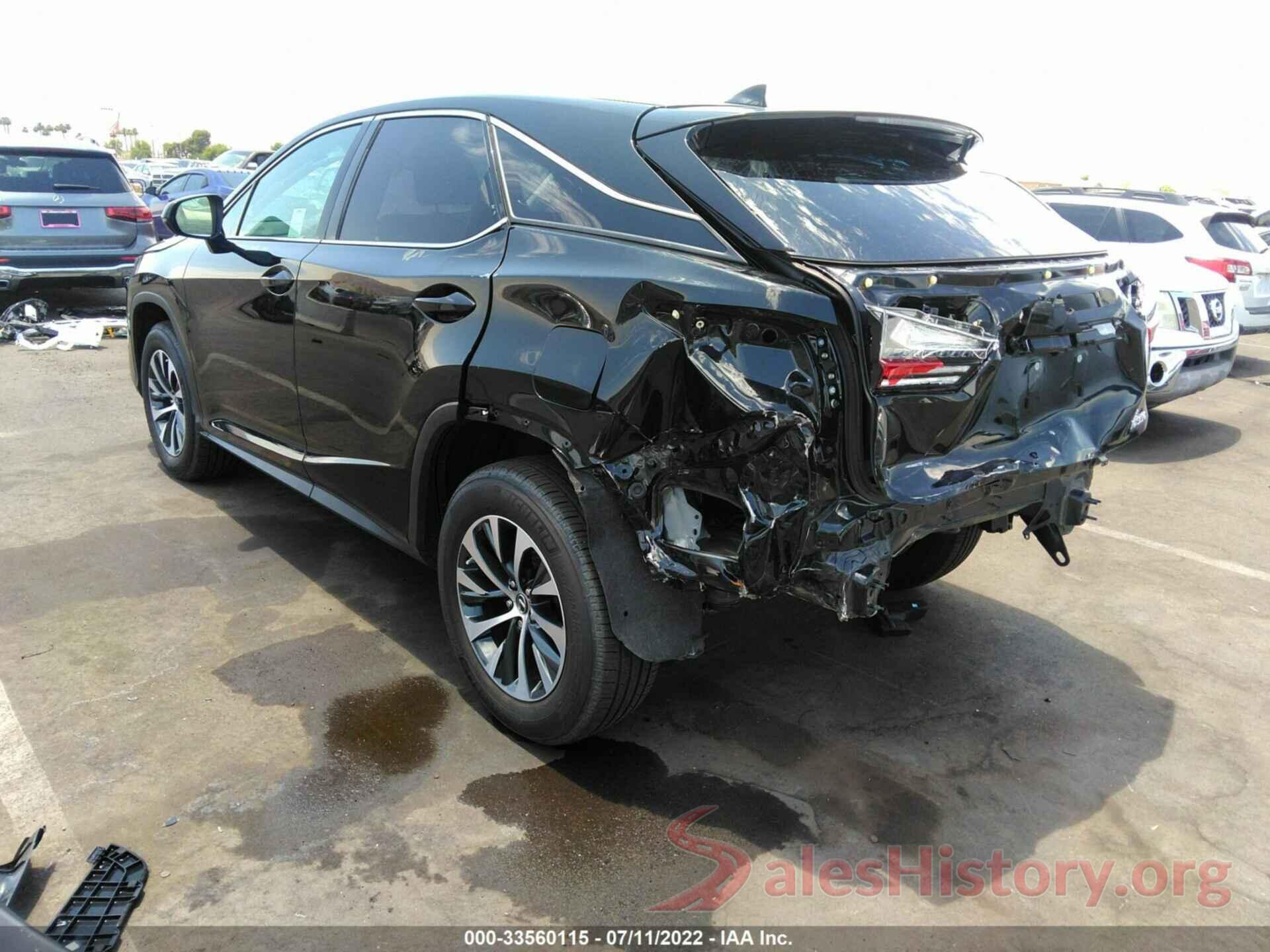 2T2AZMAA7MC213639 2021 LEXUS RX