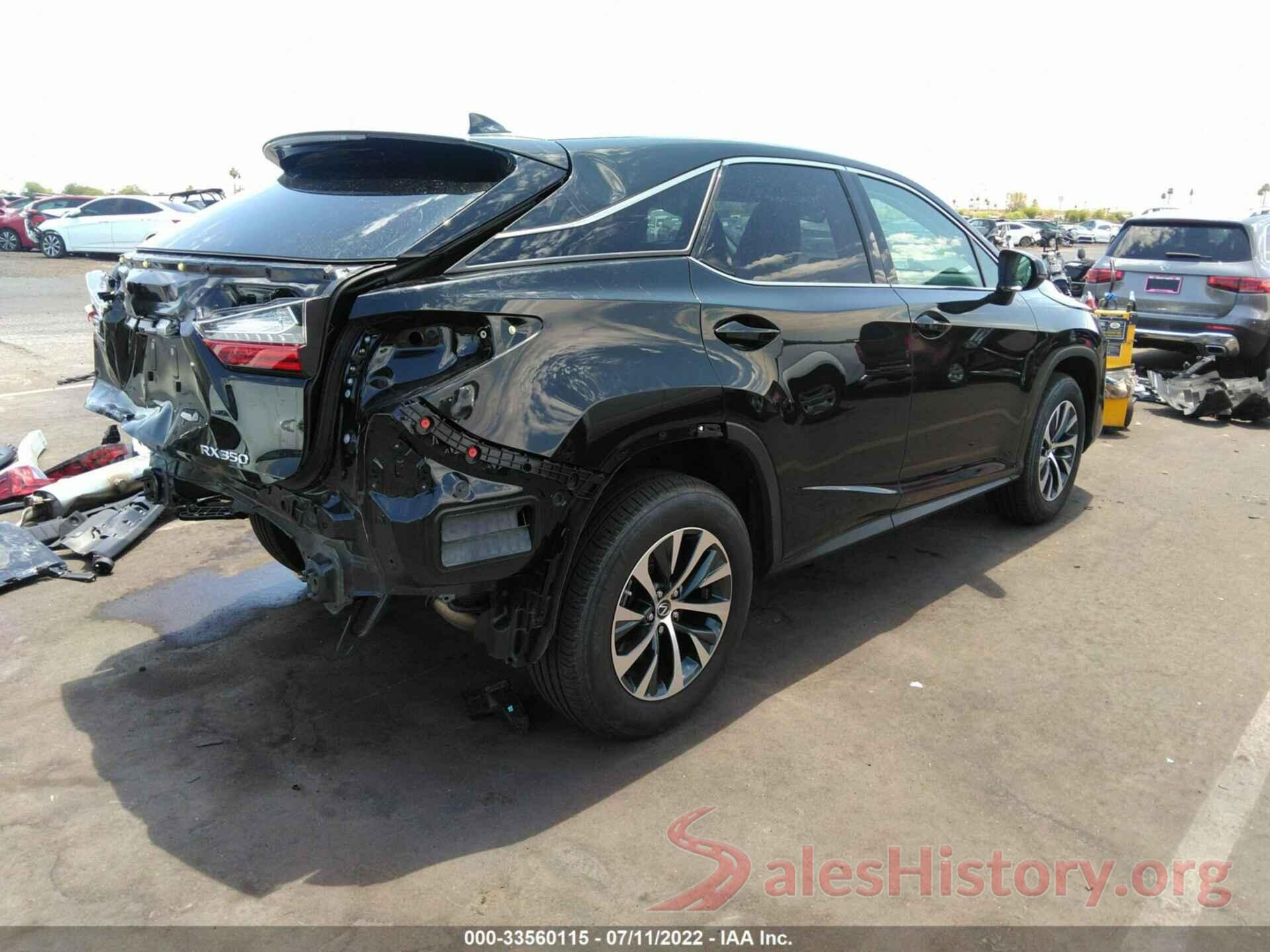 2T2AZMAA7MC213639 2021 LEXUS RX