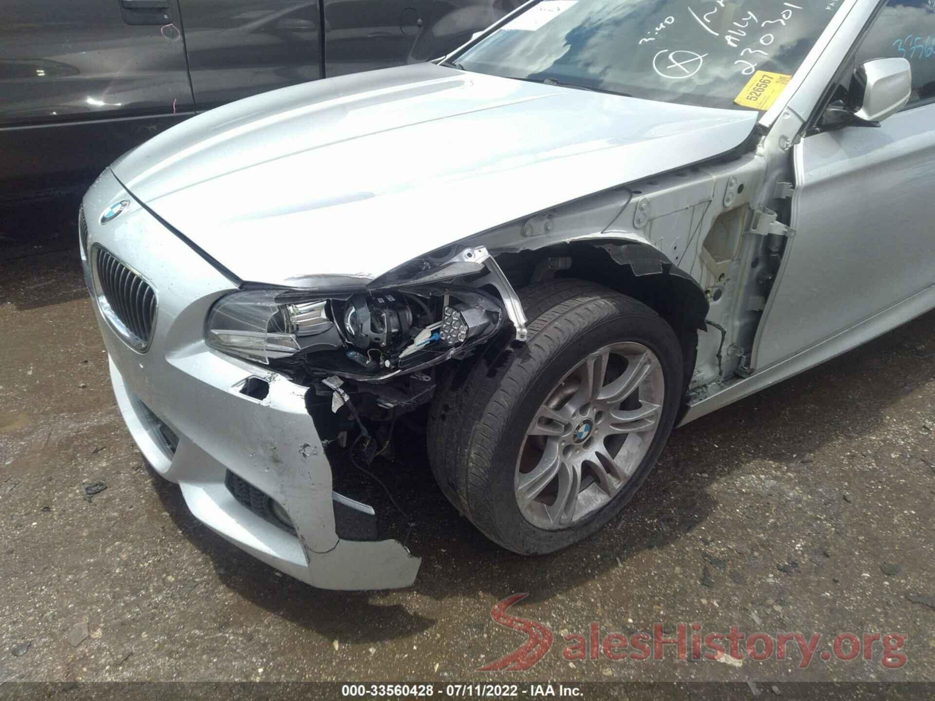 WBAXG5C58DD230301 2013 BMW 5 SERIES