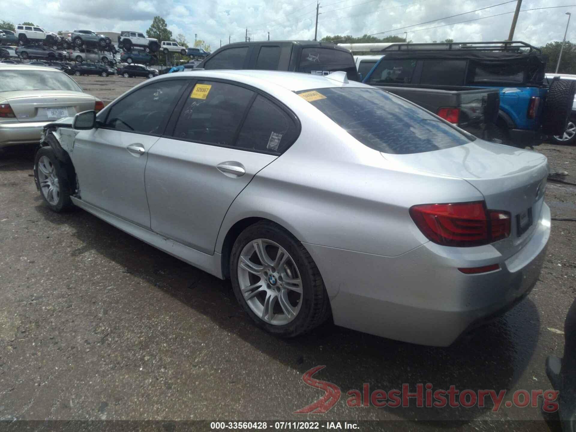 WBAXG5C58DD230301 2013 BMW 5 SERIES