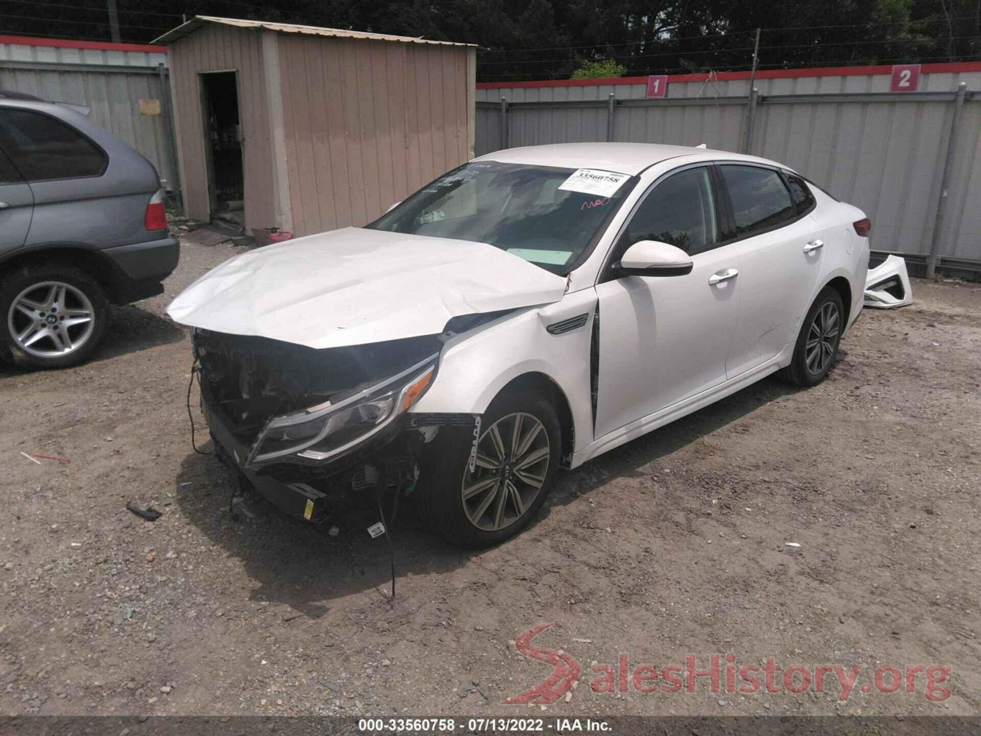 5XXGU4L1XKG303626 2019 KIA OPTIMA