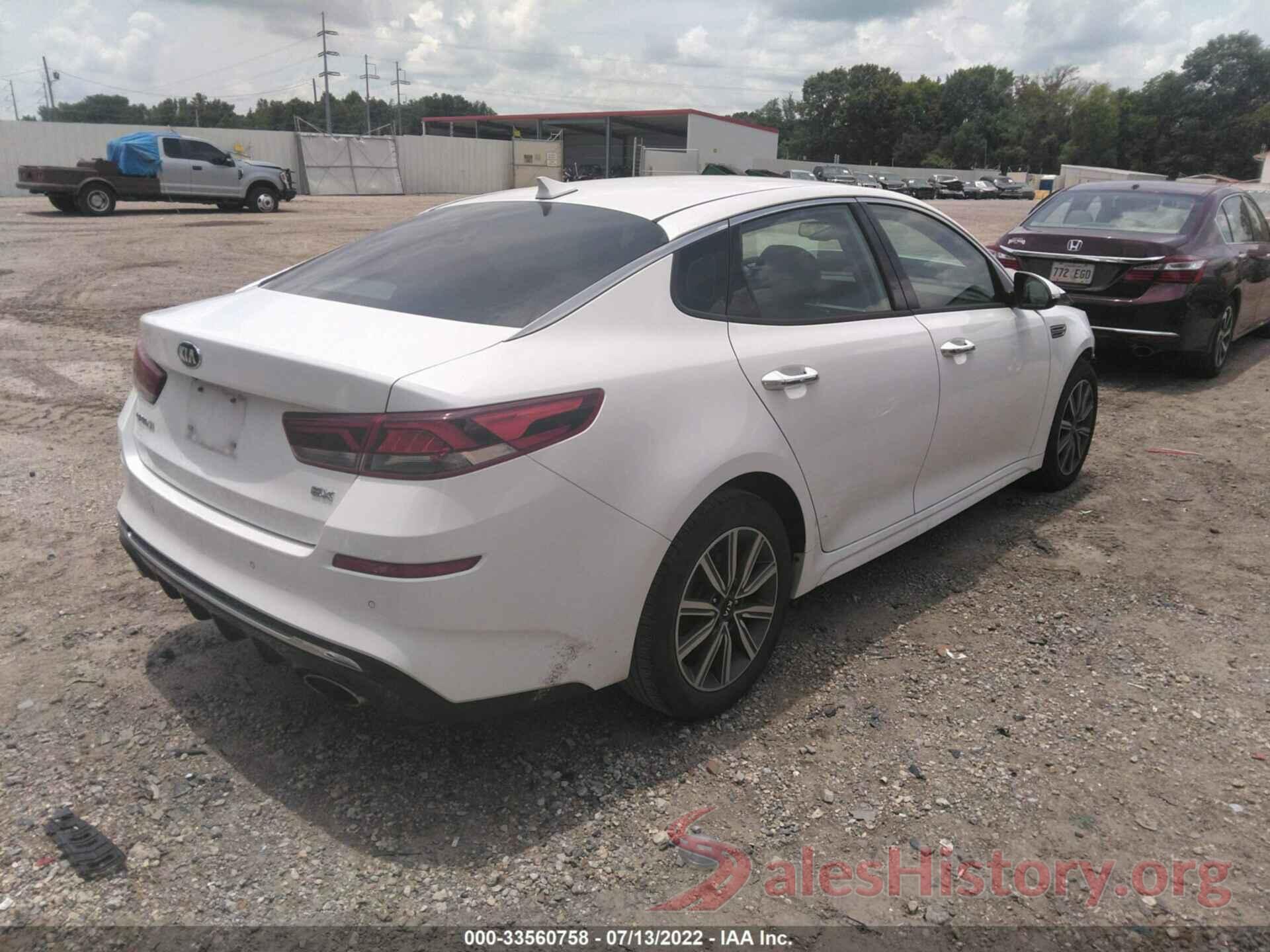 5XXGU4L1XKG303626 2019 KIA OPTIMA