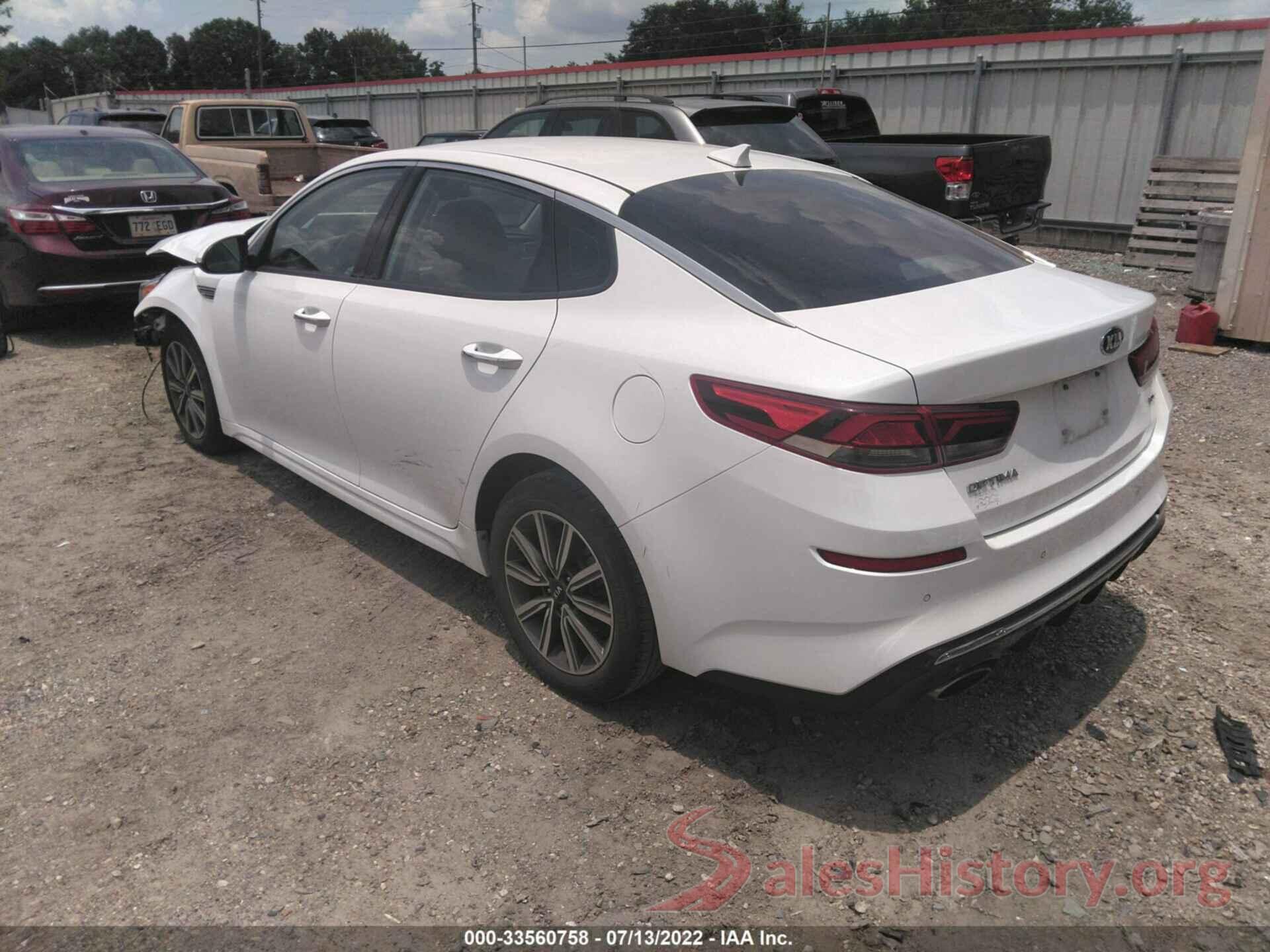 5XXGU4L1XKG303626 2019 KIA OPTIMA