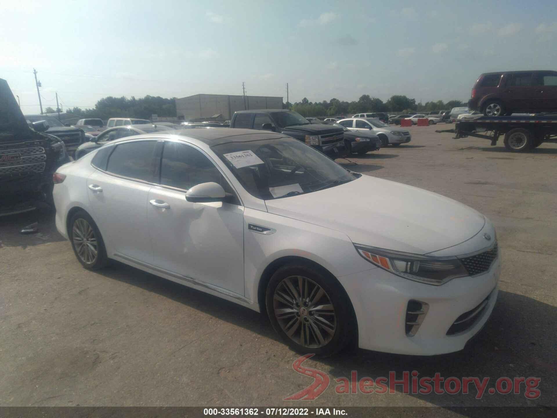 5XXGV4L29GG065412 2016 KIA OPTIMA