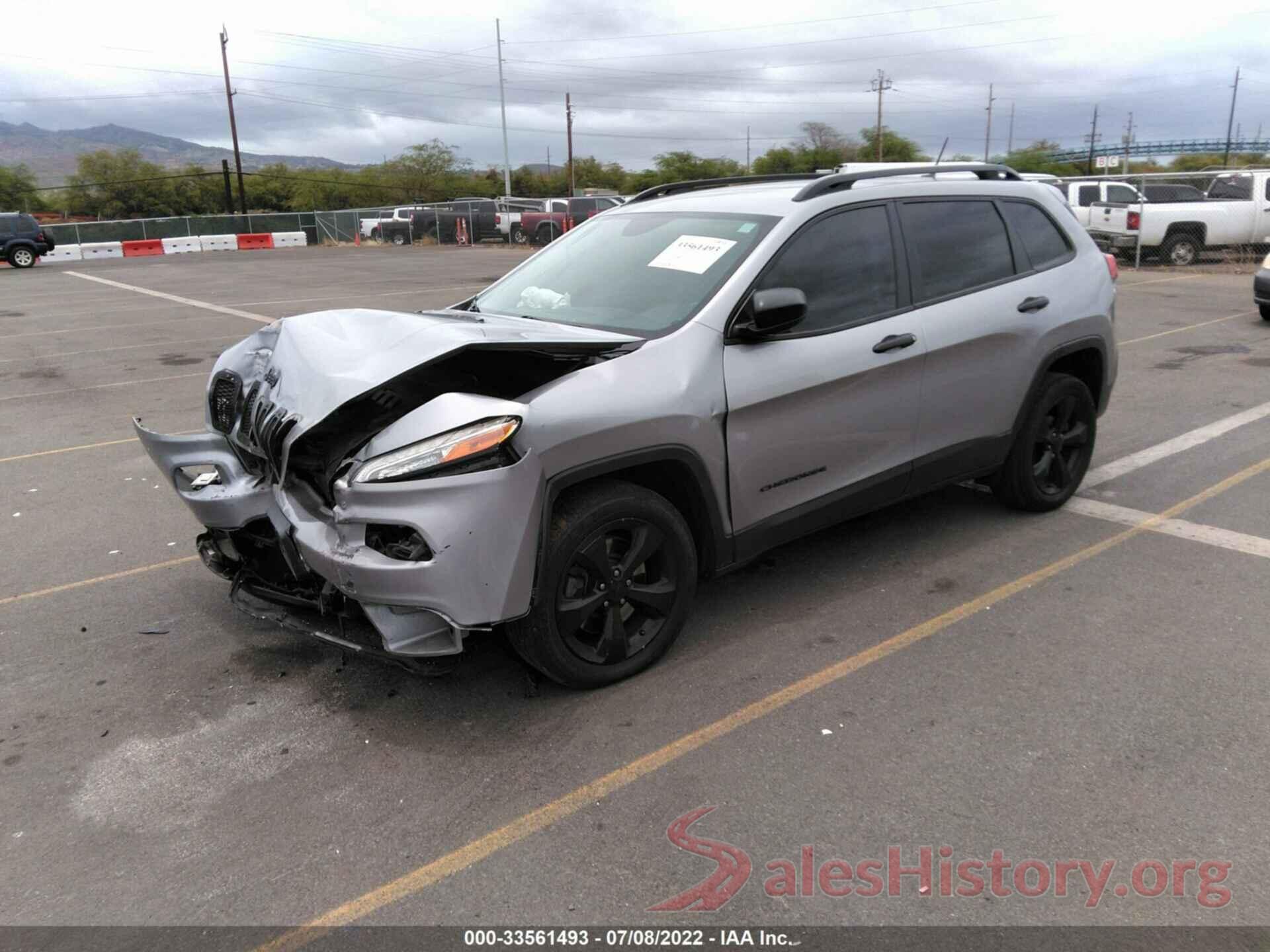 1C4PJLAB1HW507382 2017 JEEP CHEROKEE