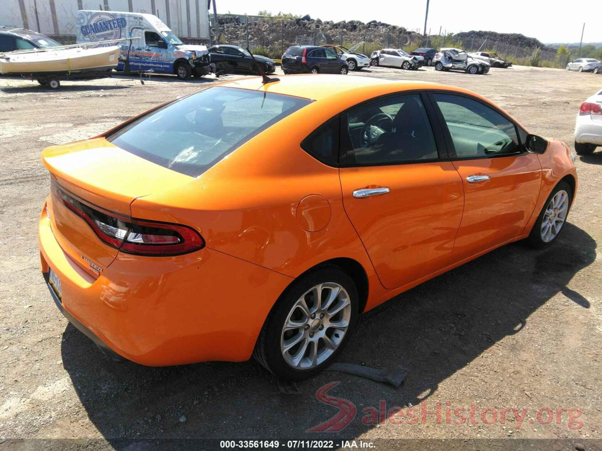 1C3CDFCH5DD317703 2013 DODGE DART