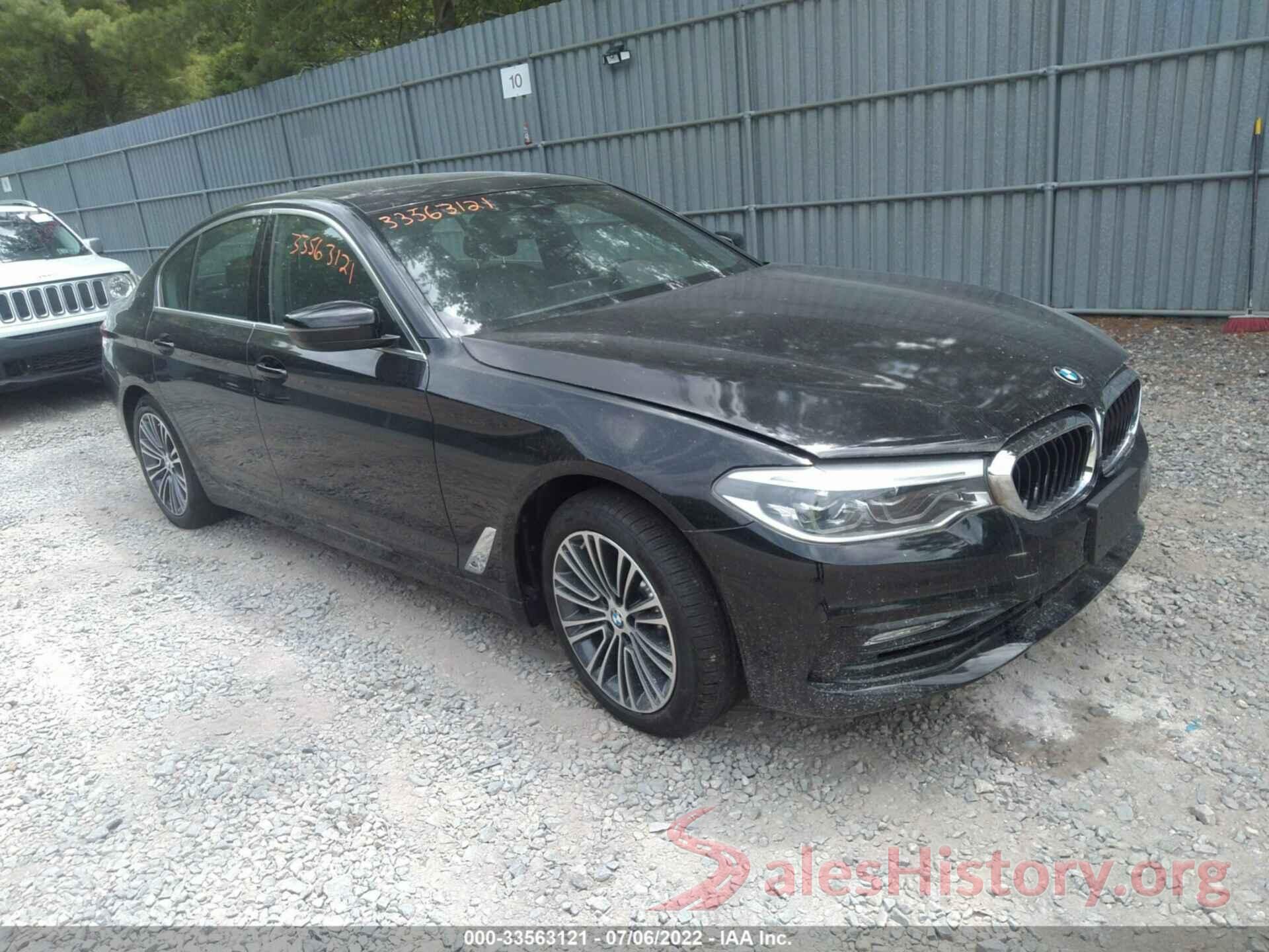 WBAJA9C53KB254397 2019 BMW 5 SERIES