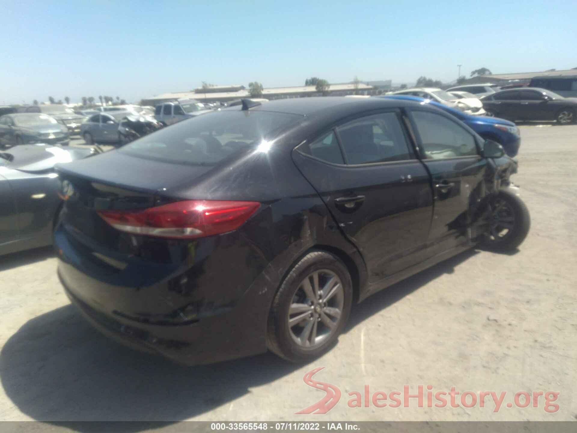 5NPD84LF1JH214226 2018 HYUNDAI ELANTRA