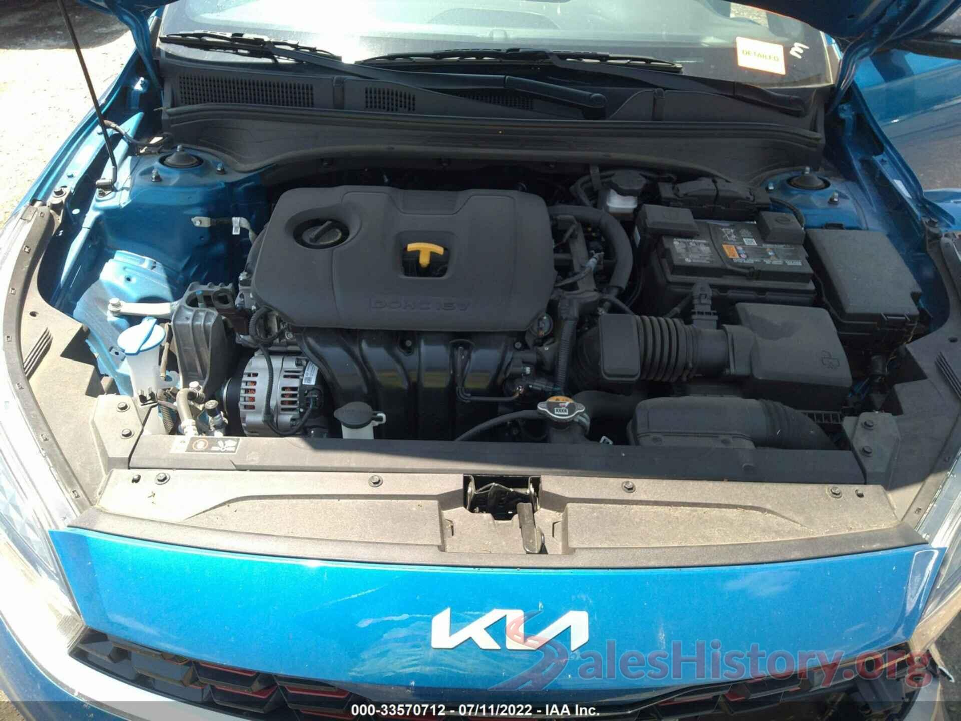 3KPF54AD5NE448611 2022 KIA FORTE