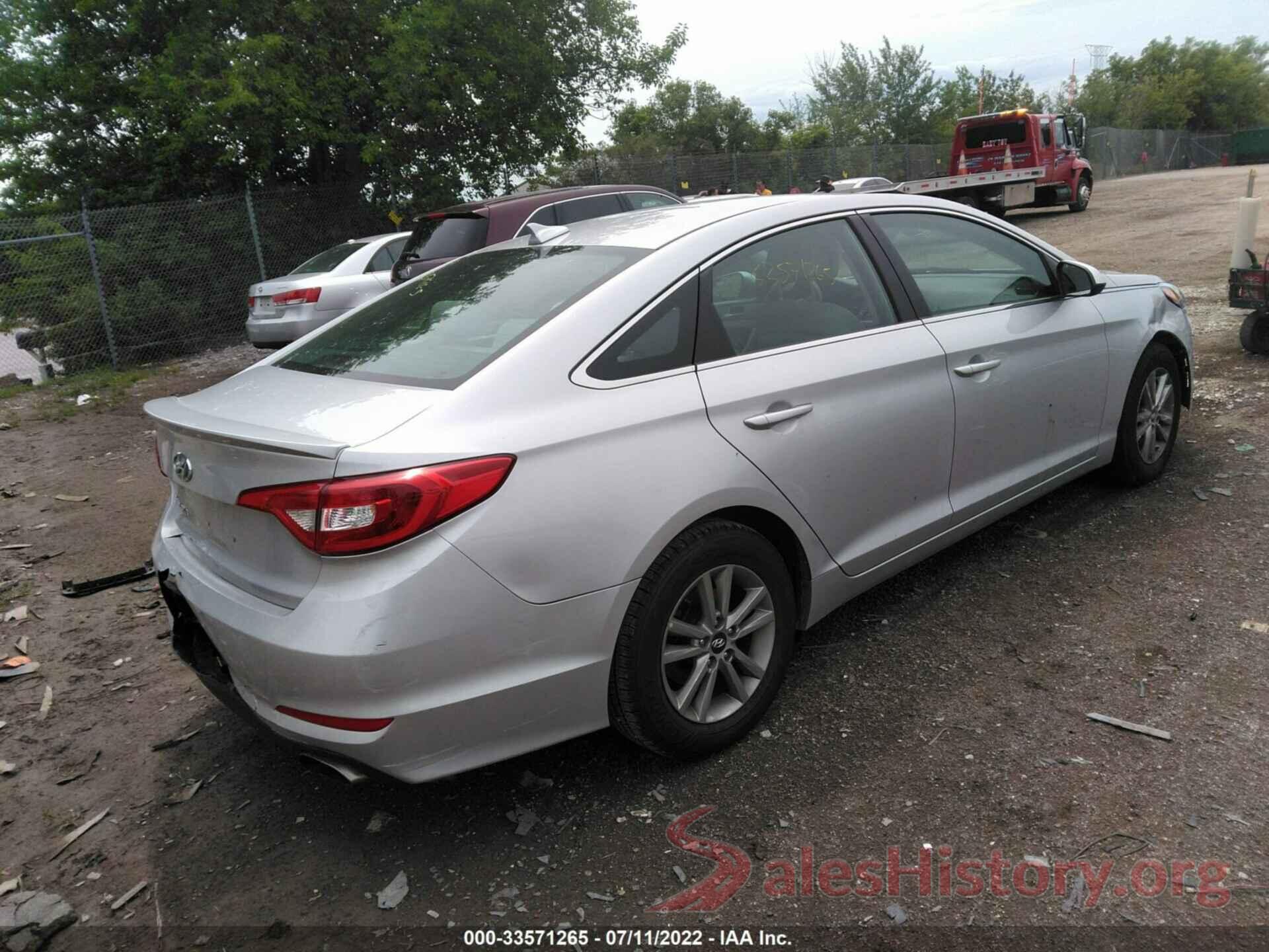 5NPE24AFXHH516276 2017 HYUNDAI SONATA