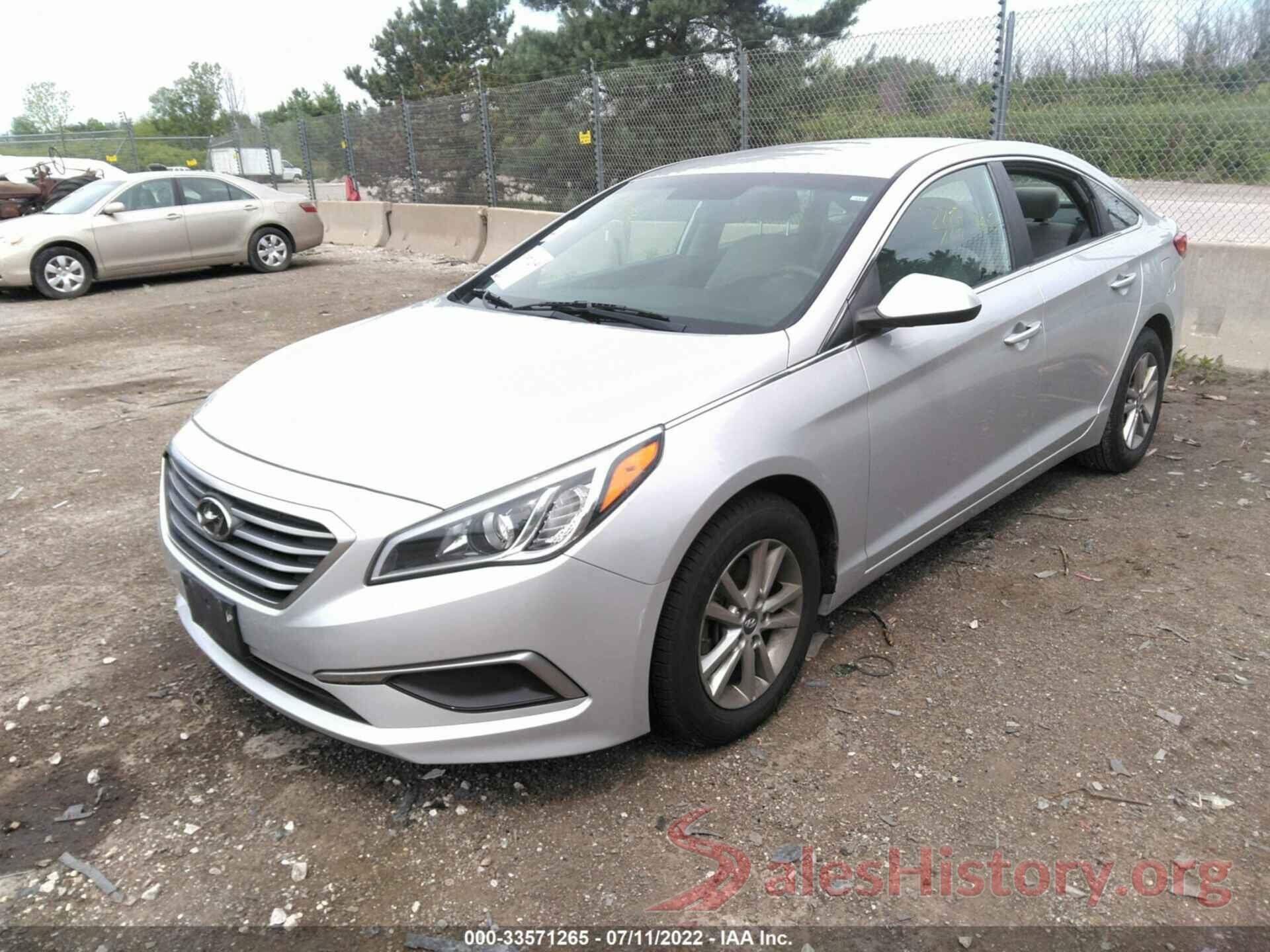 5NPE24AFXHH516276 2017 HYUNDAI SONATA