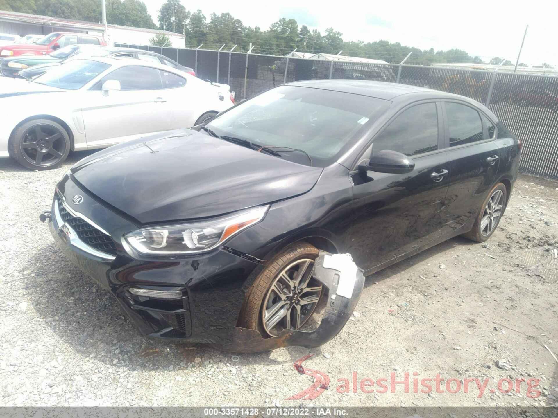 3KPF34AD0KE110681 2019 KIA FORTE