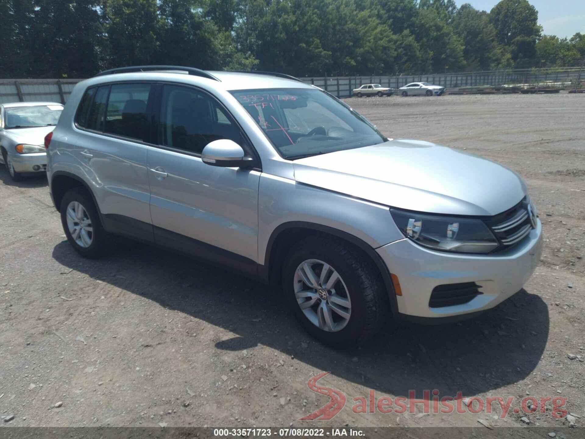 WVGBV7AX3HW501757 2017 VOLKSWAGEN TIGUAN