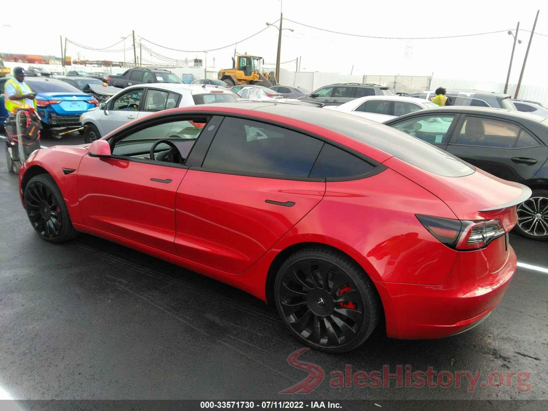 5YJ3E1EB8MF002844 2021 TESLA MODEL 3