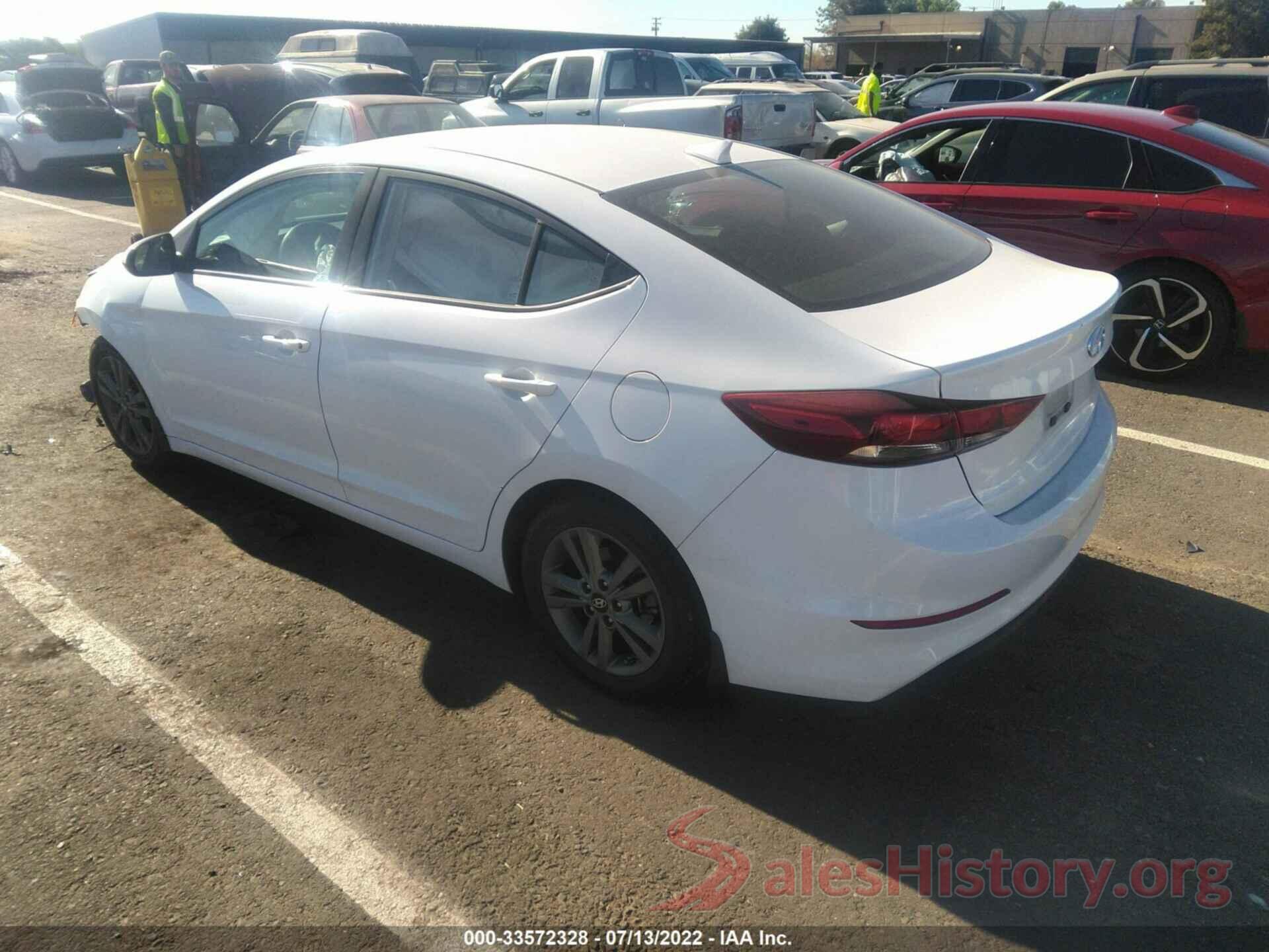 5NPD84LF0JH226500 2018 HYUNDAI ELANTRA