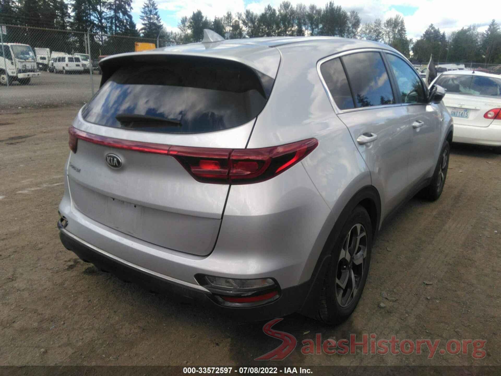 KNDPMCAC9L7682840 2020 KIA SPORTAGE