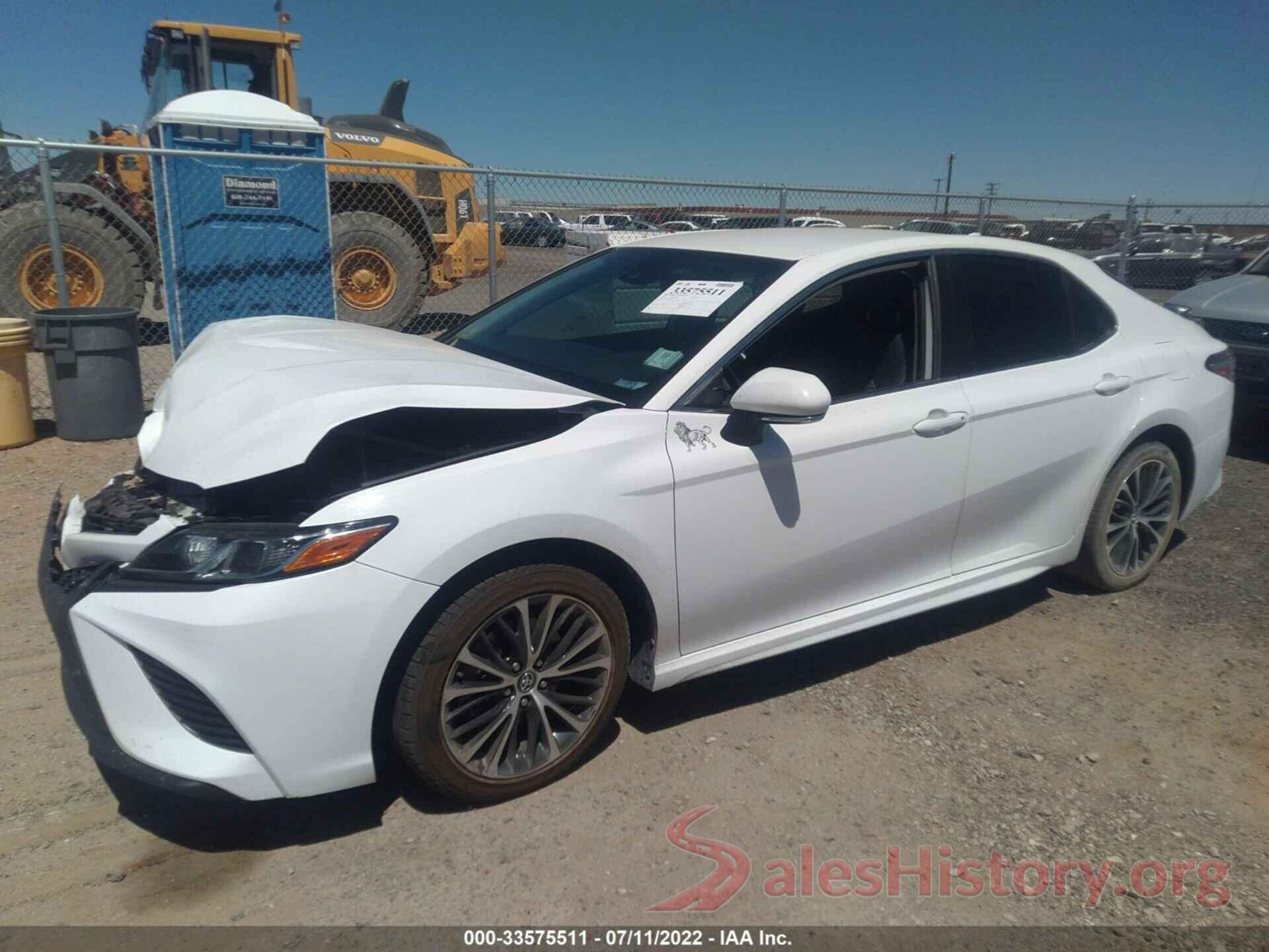 4T1B11HK8KU162175 2019 TOYOTA CAMRY