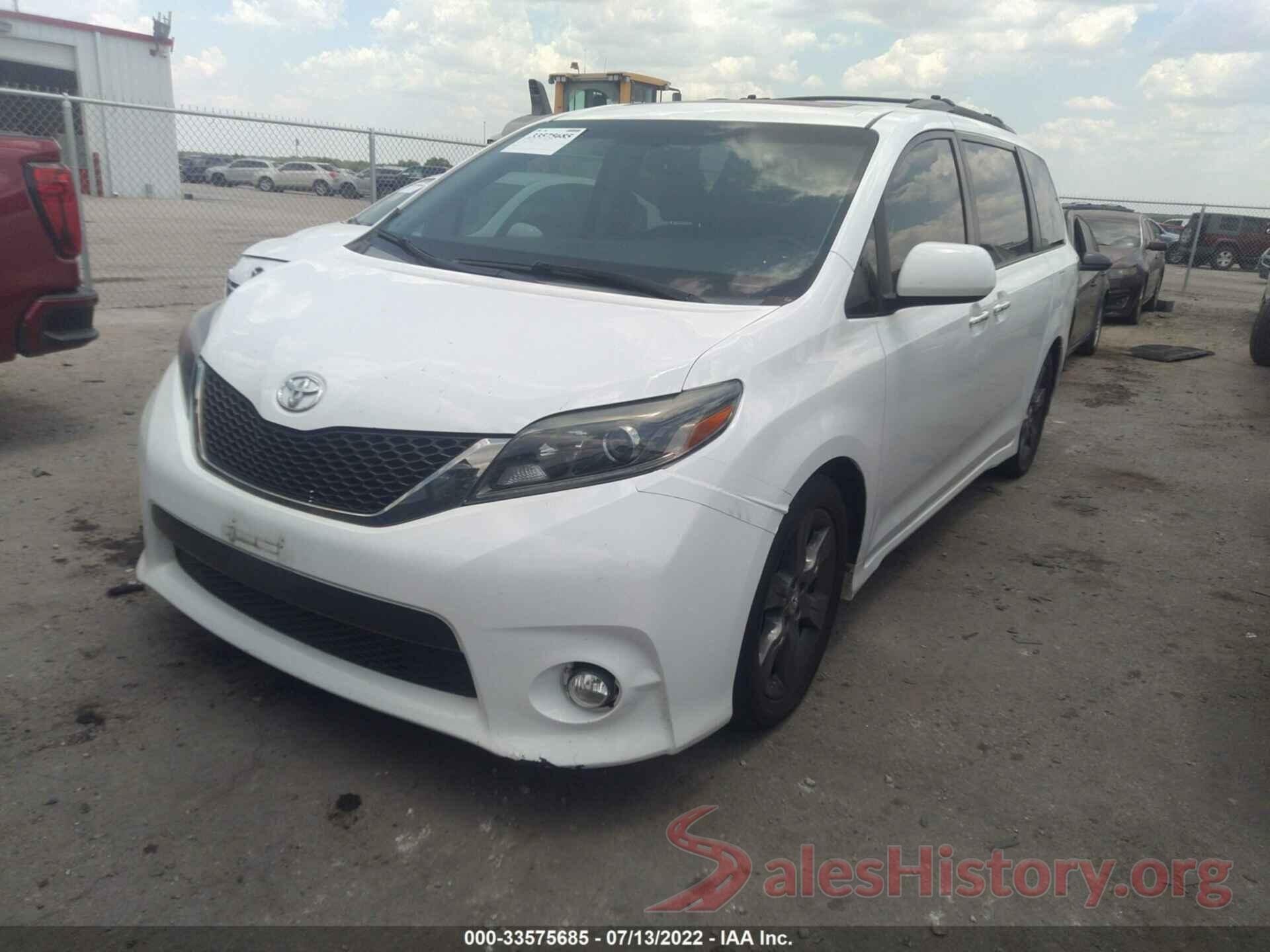 5TDXK3DC4FS593088 2015 TOYOTA SIENNA