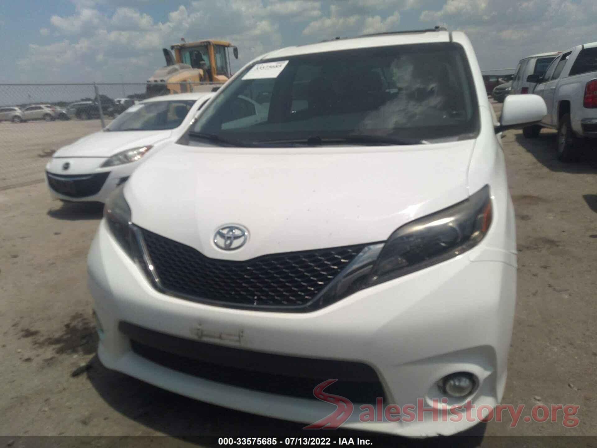 5TDXK3DC4FS593088 2015 TOYOTA SIENNA