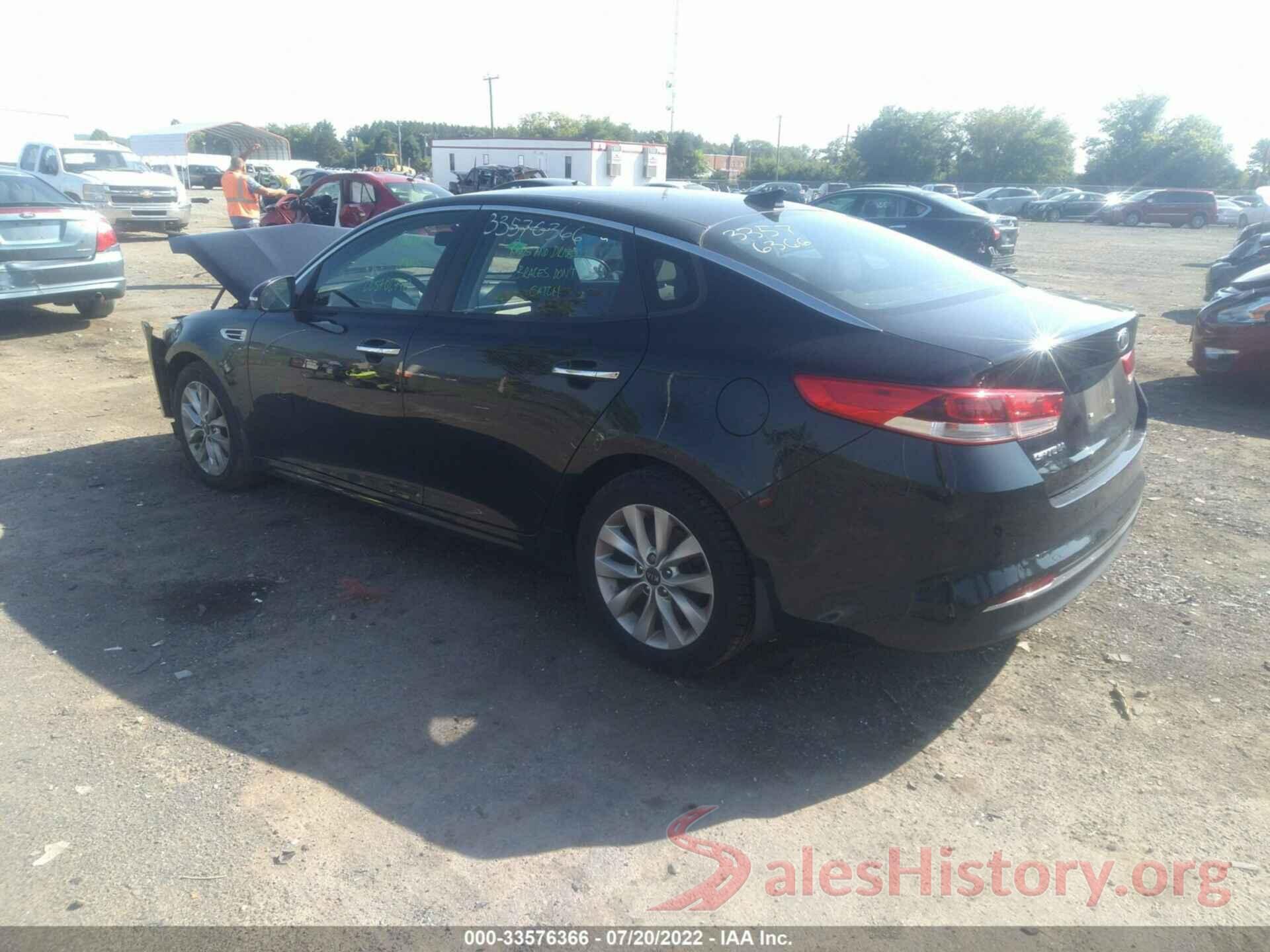 5XXGT4L37JG272497 2018 KIA OPTIMA