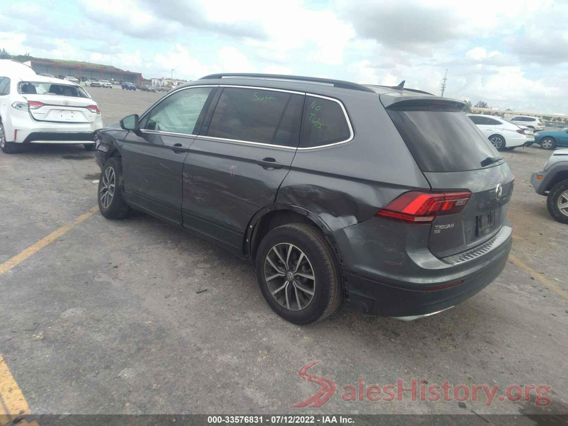 3VV3B7AXXKM129375 2019 VOLKSWAGEN TIGUAN