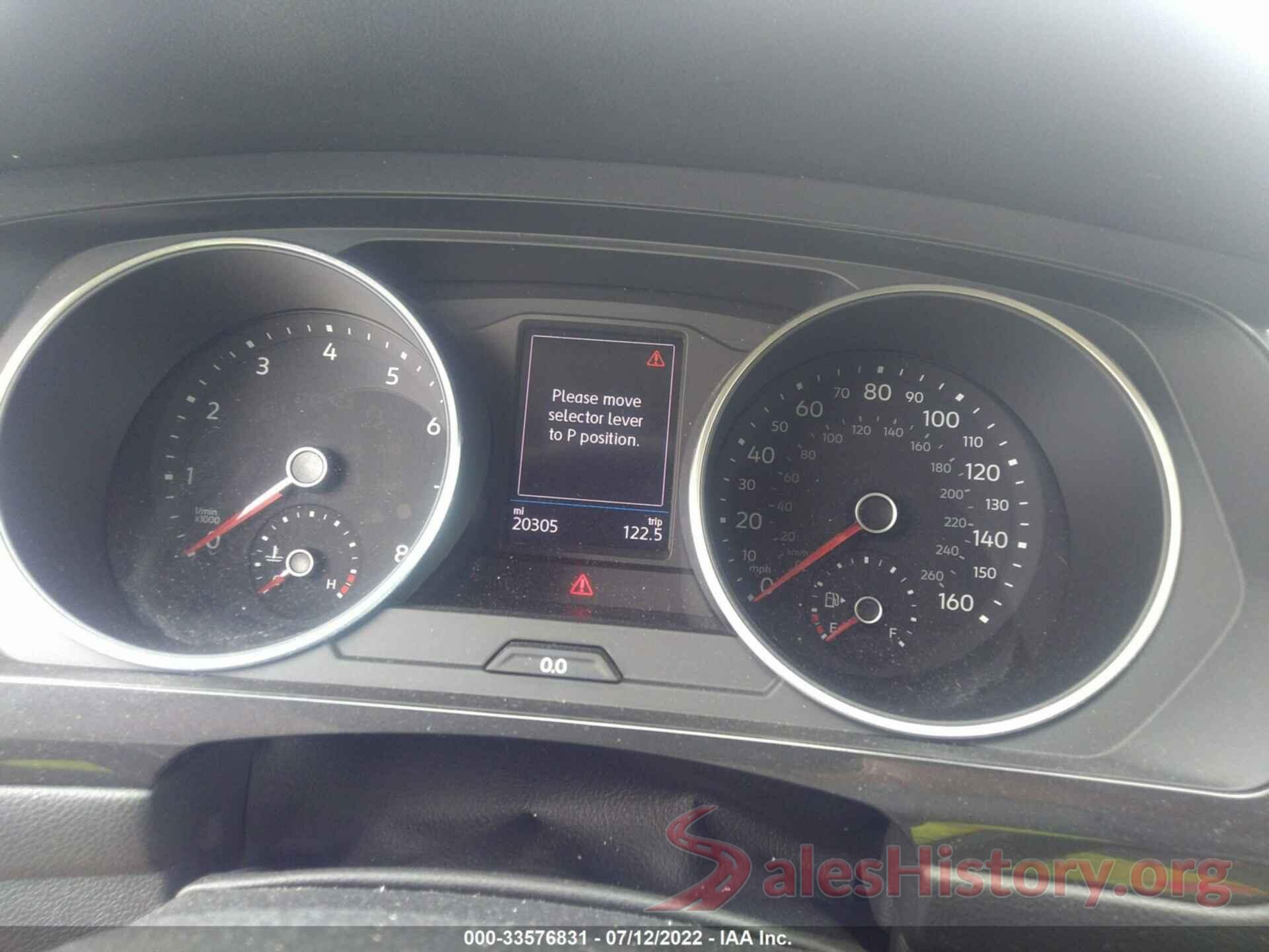 3VV3B7AXXKM129375 2019 VOLKSWAGEN TIGUAN