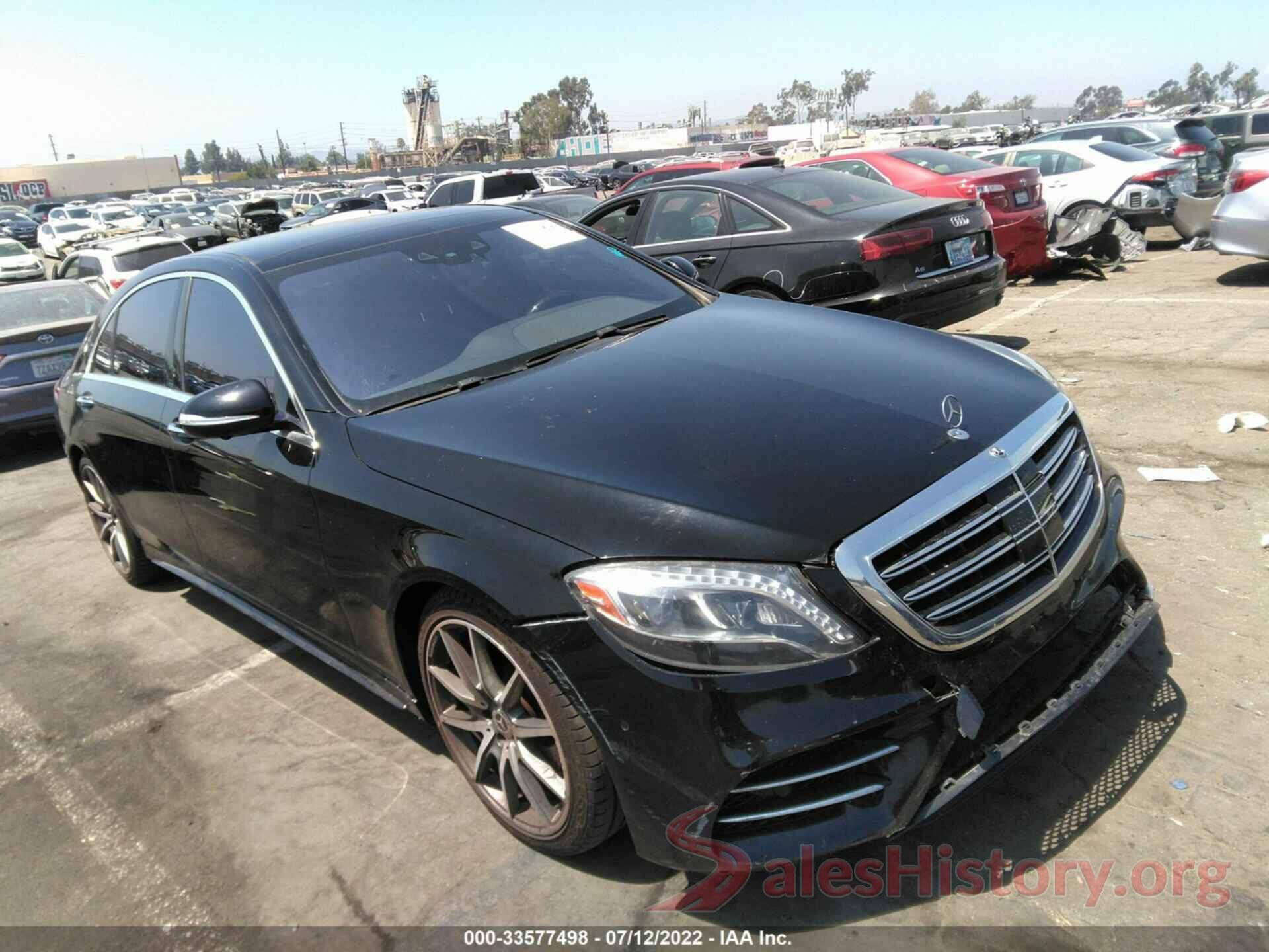 WDDUG6GBXKA495222 2019 MERCEDES-BENZ S-CLASS