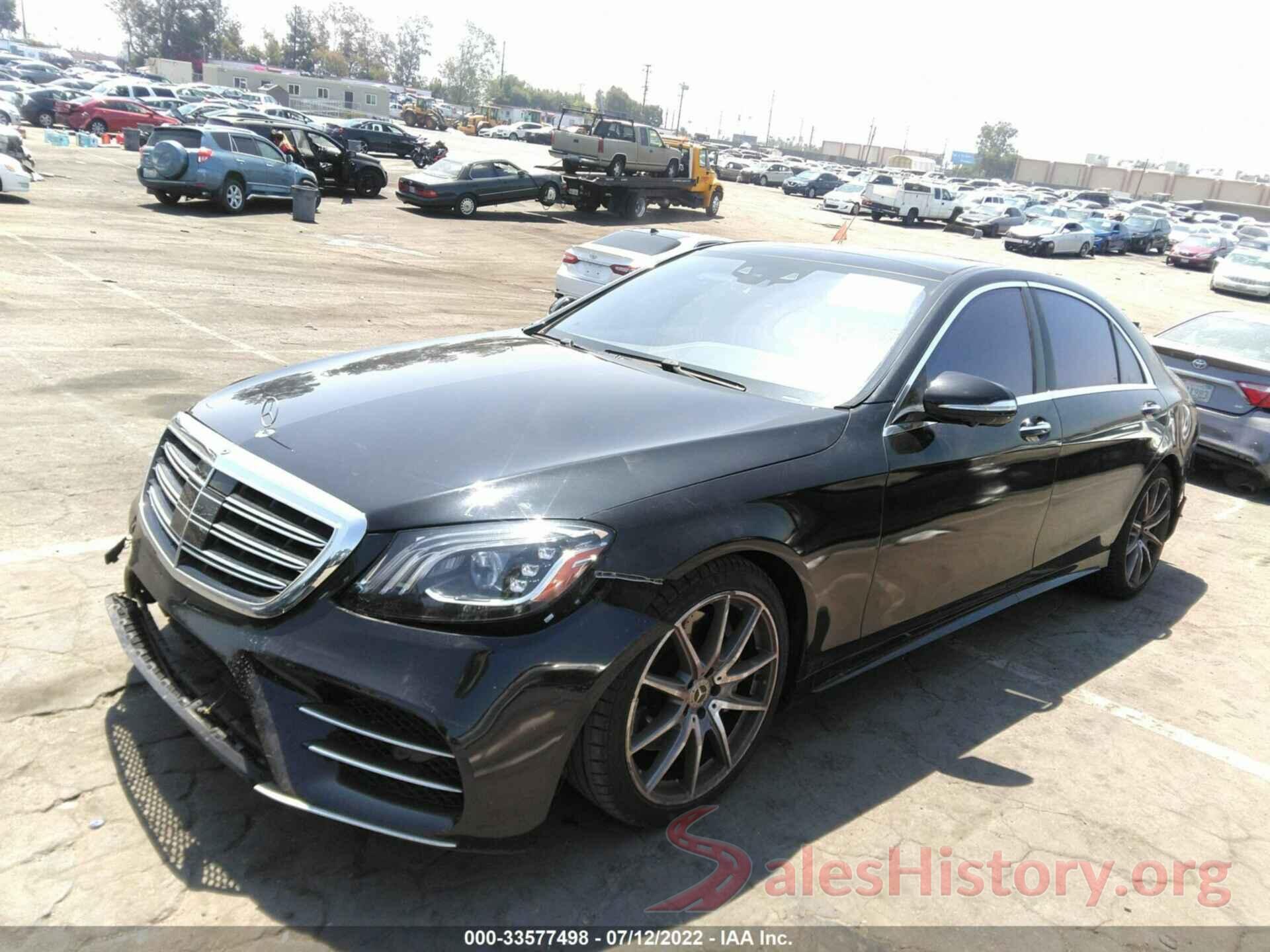 WDDUG6GBXKA495222 2019 MERCEDES-BENZ S-CLASS