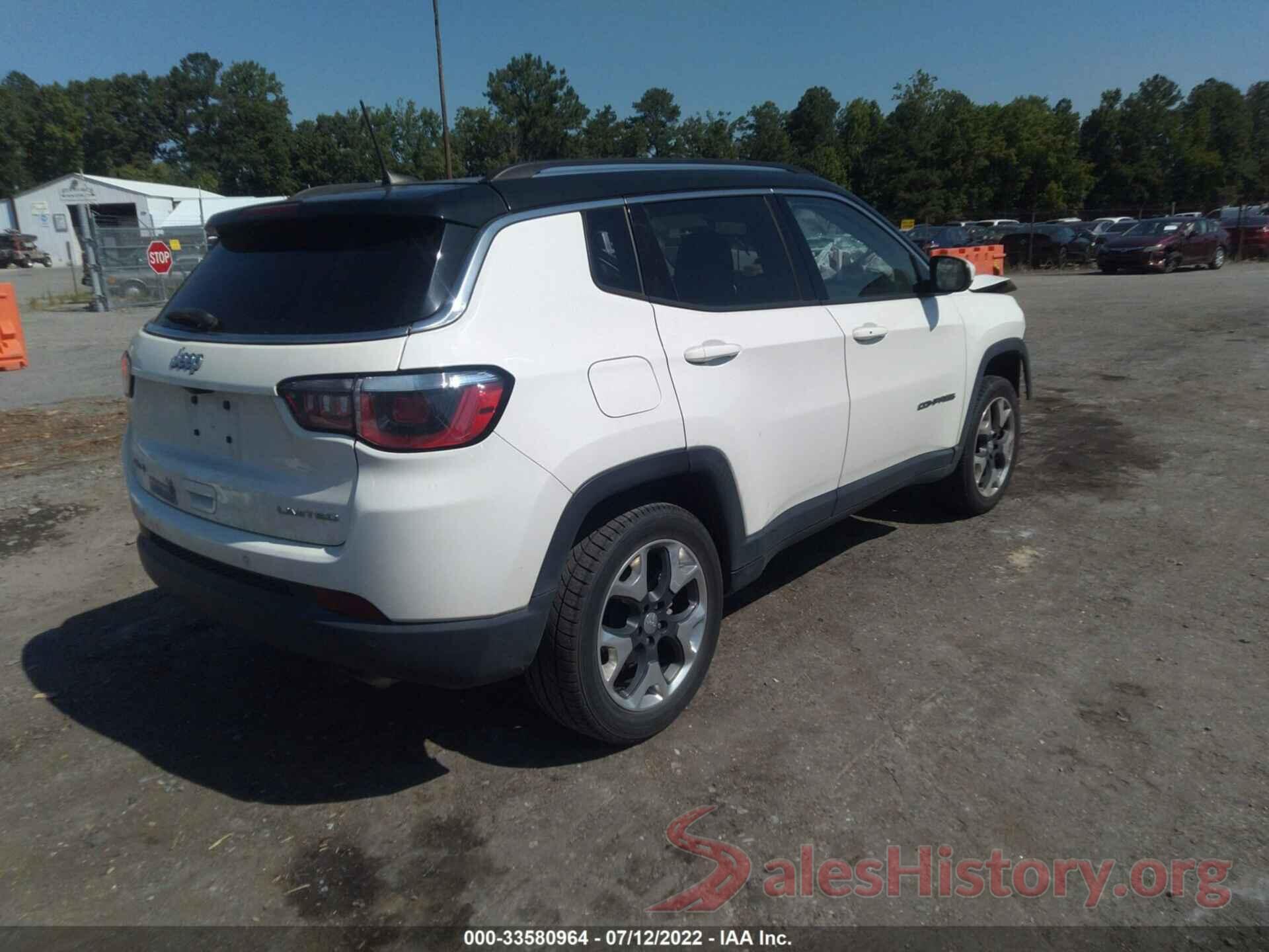 3C4NJDCB7JT101290 2018 JEEP COMPASS