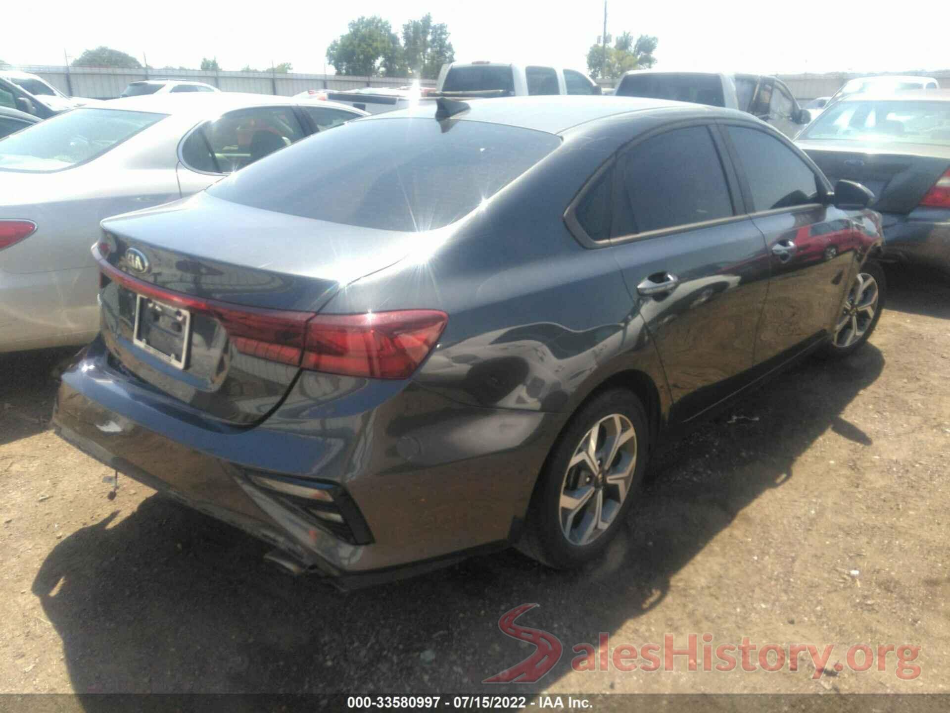 3KPF24AD0KE049304 2019 KIA FORTE