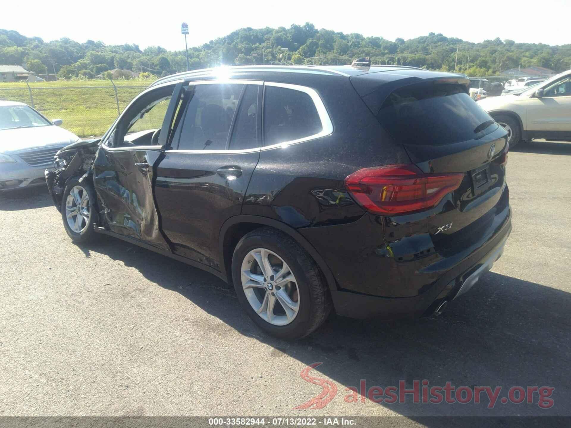 5UXTR7C54KLR43866 2019 BMW X3