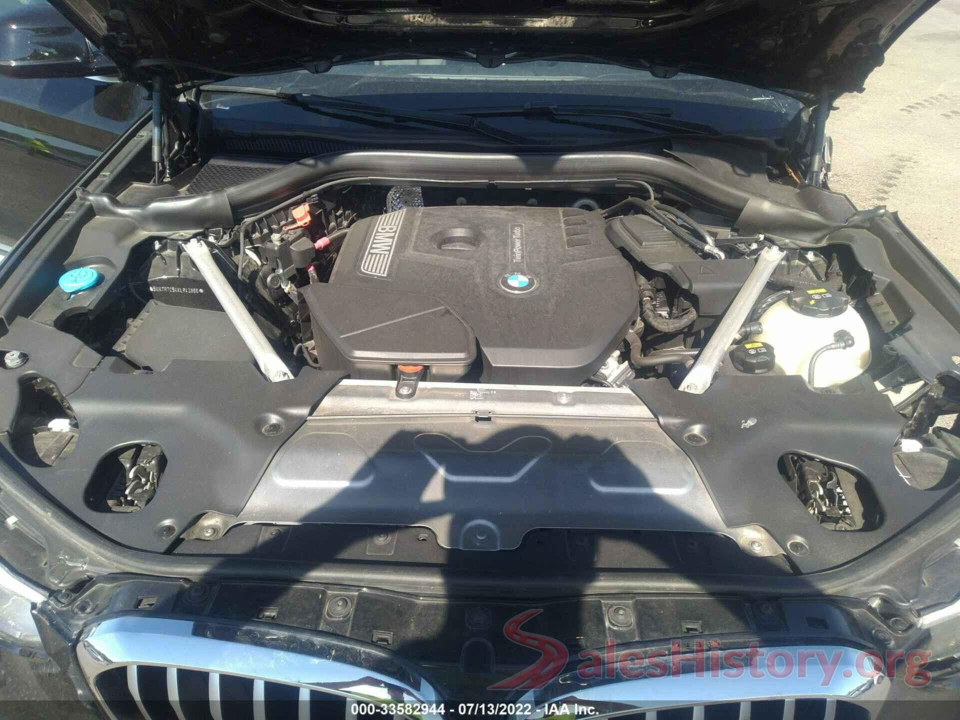 5UXTR7C54KLR43866 2019 BMW X3