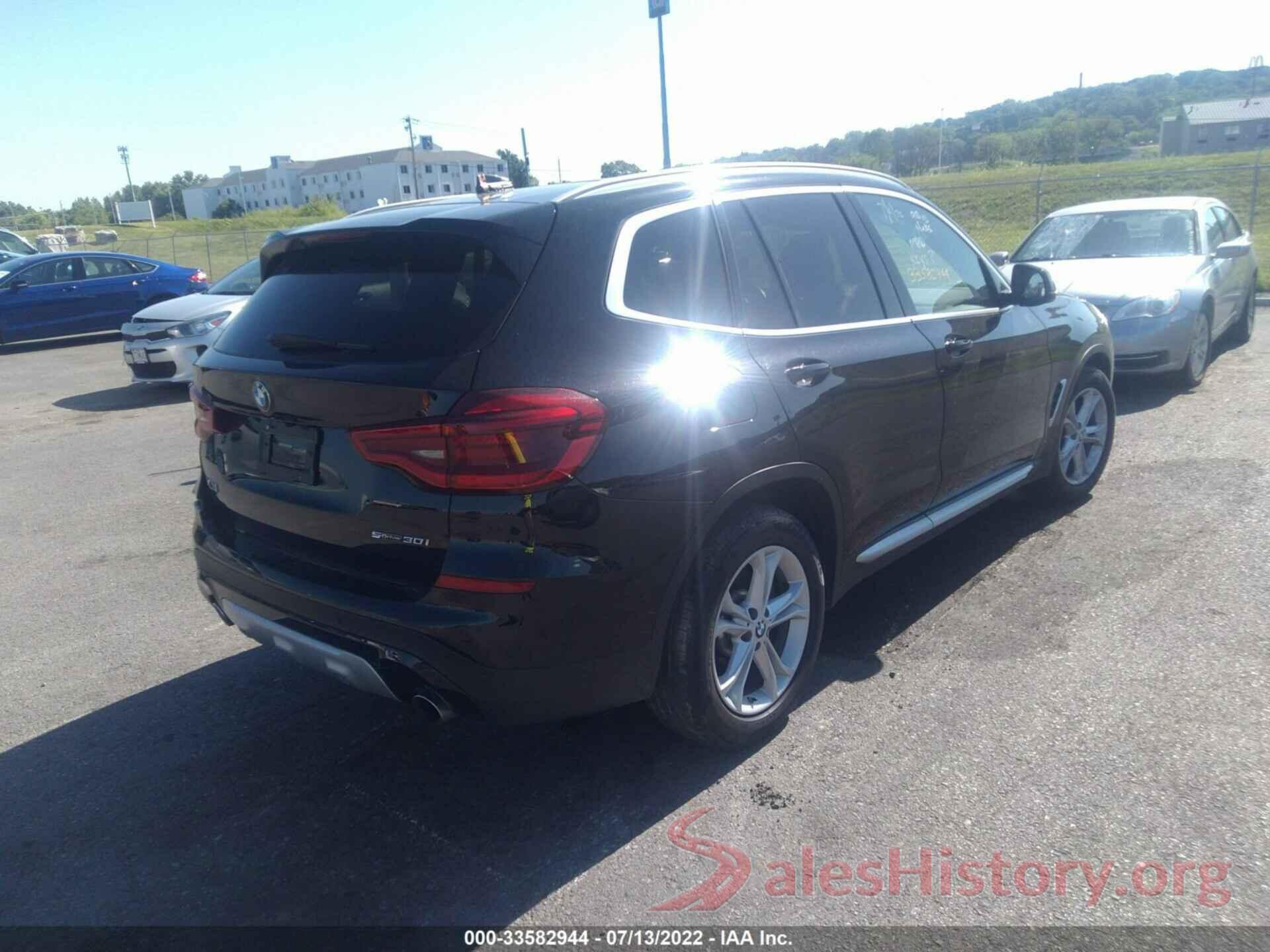 5UXTR7C54KLR43866 2019 BMW X3