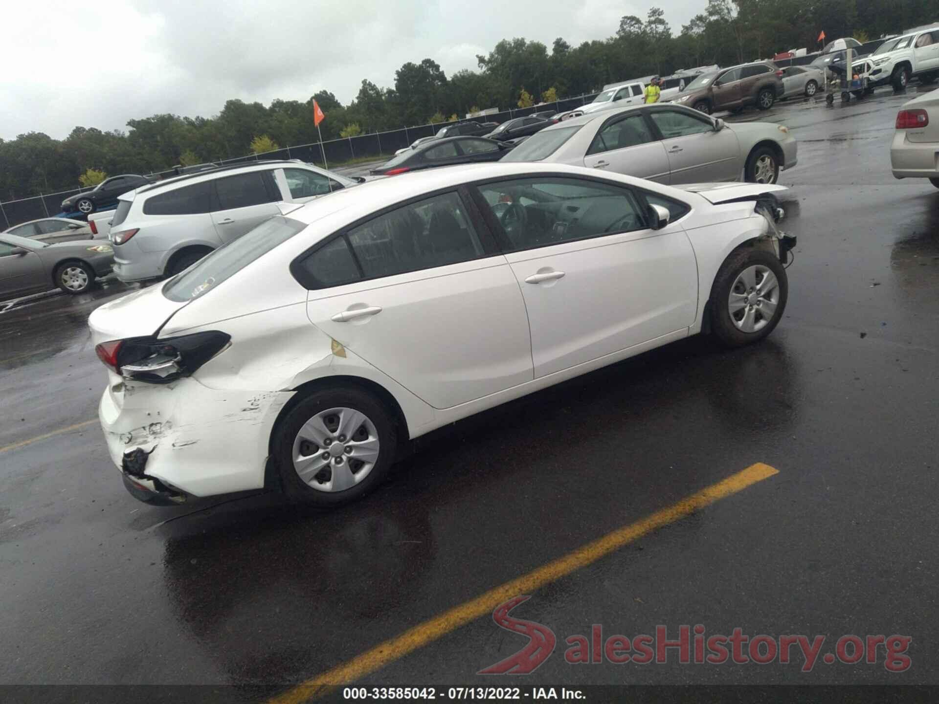 3KPFL4A71HE080805 2017 KIA FORTE