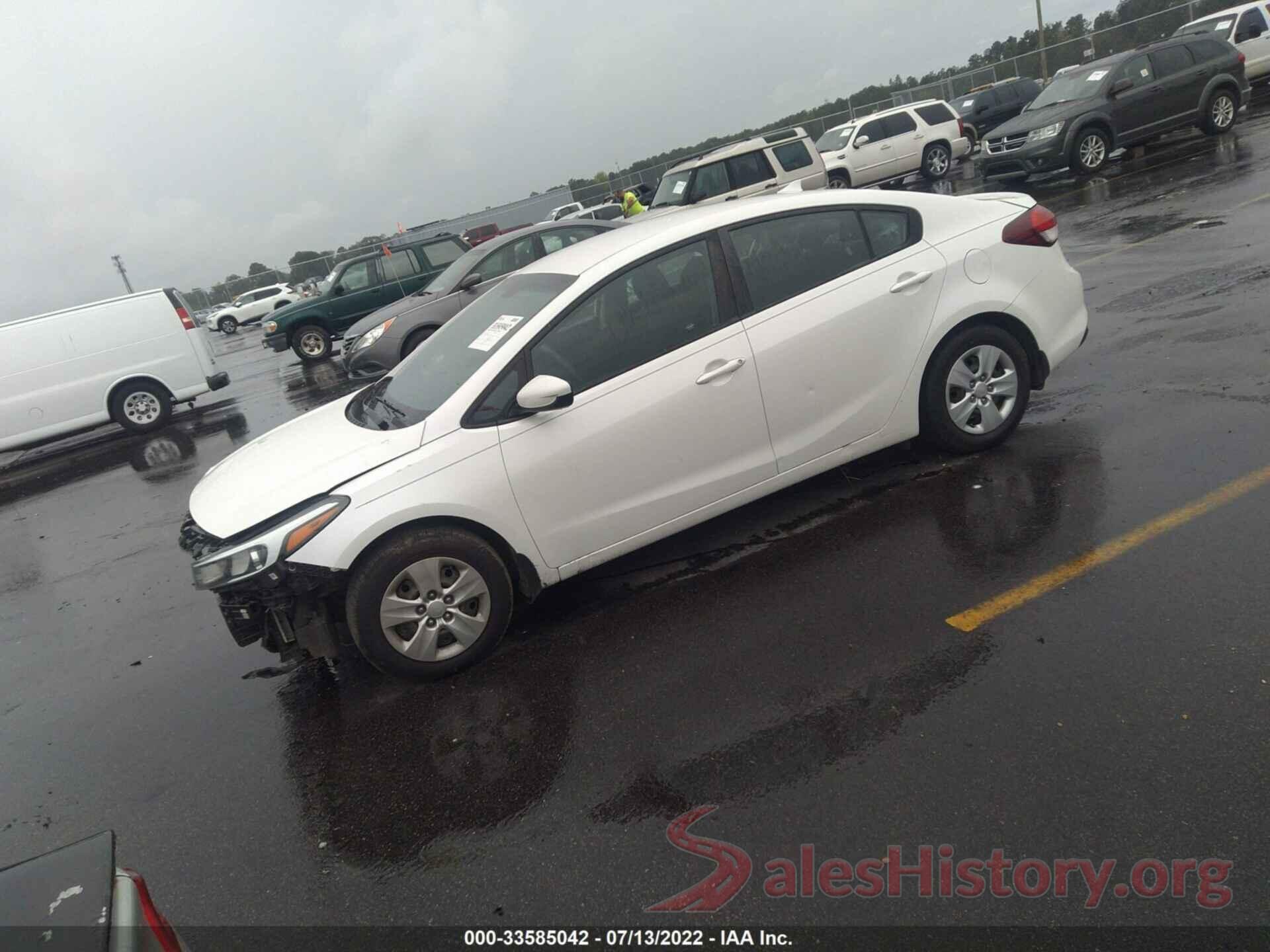 3KPFL4A71HE080805 2017 KIA FORTE