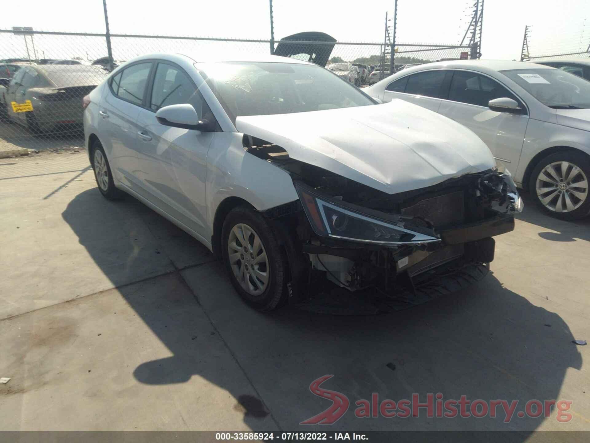 5NPD74LF9KH480761 2019 HYUNDAI ELANTRA