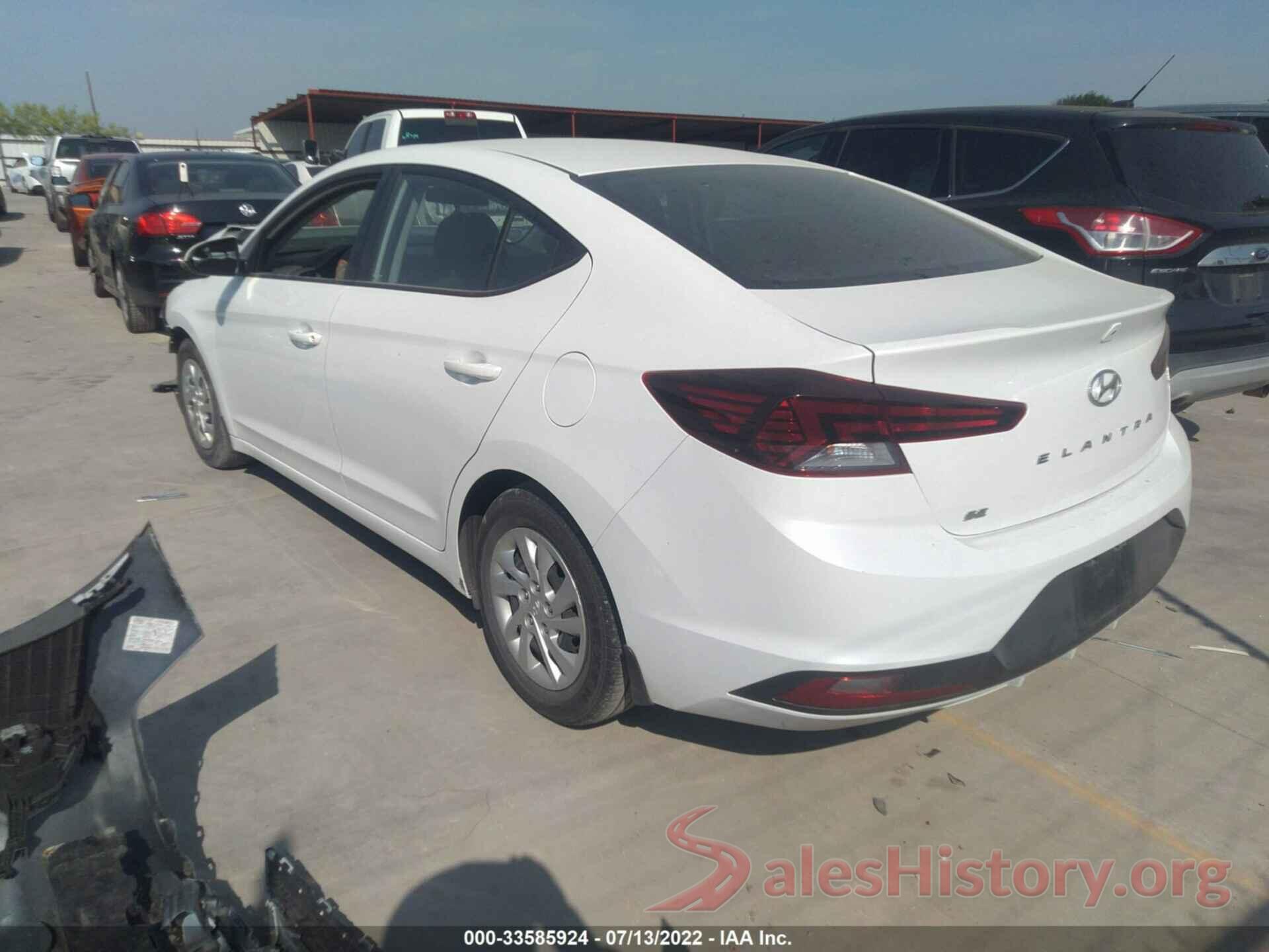 5NPD74LF9KH480761 2019 HYUNDAI ELANTRA