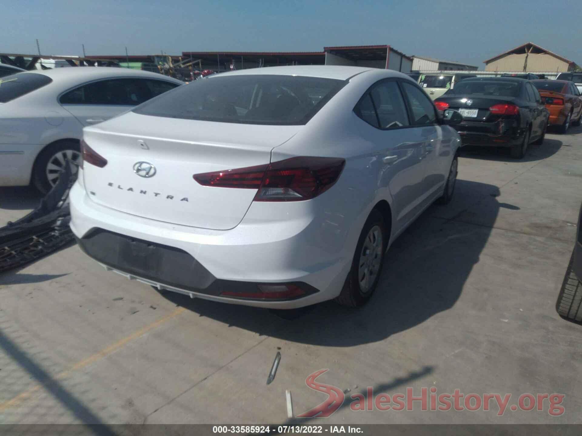 5NPD74LF9KH480761 2019 HYUNDAI ELANTRA