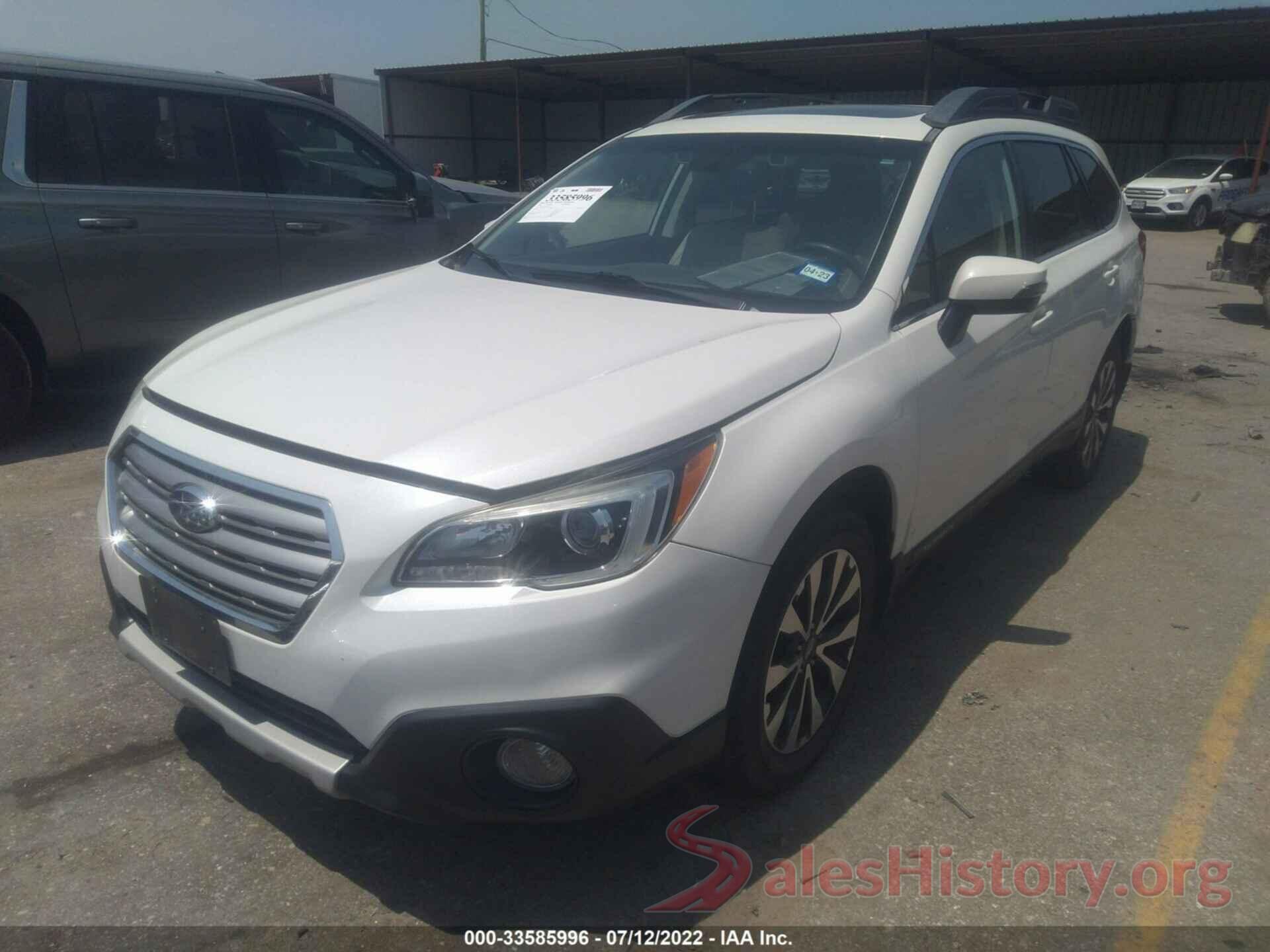 4S4BSBNC1G3304167 2016 SUBARU OUTBACK